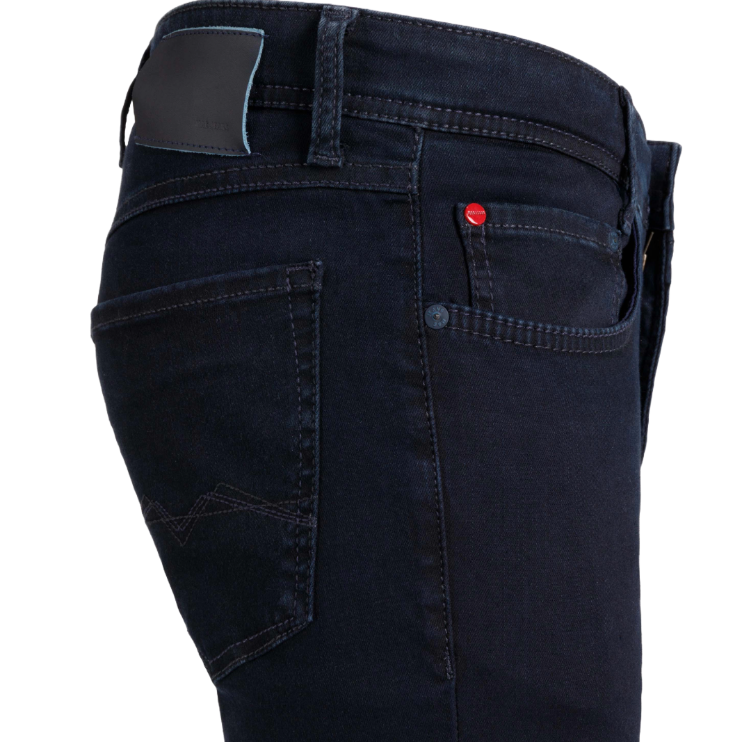 MAC MacFlexx Straight Leg Denim Jeans - Dark Blue