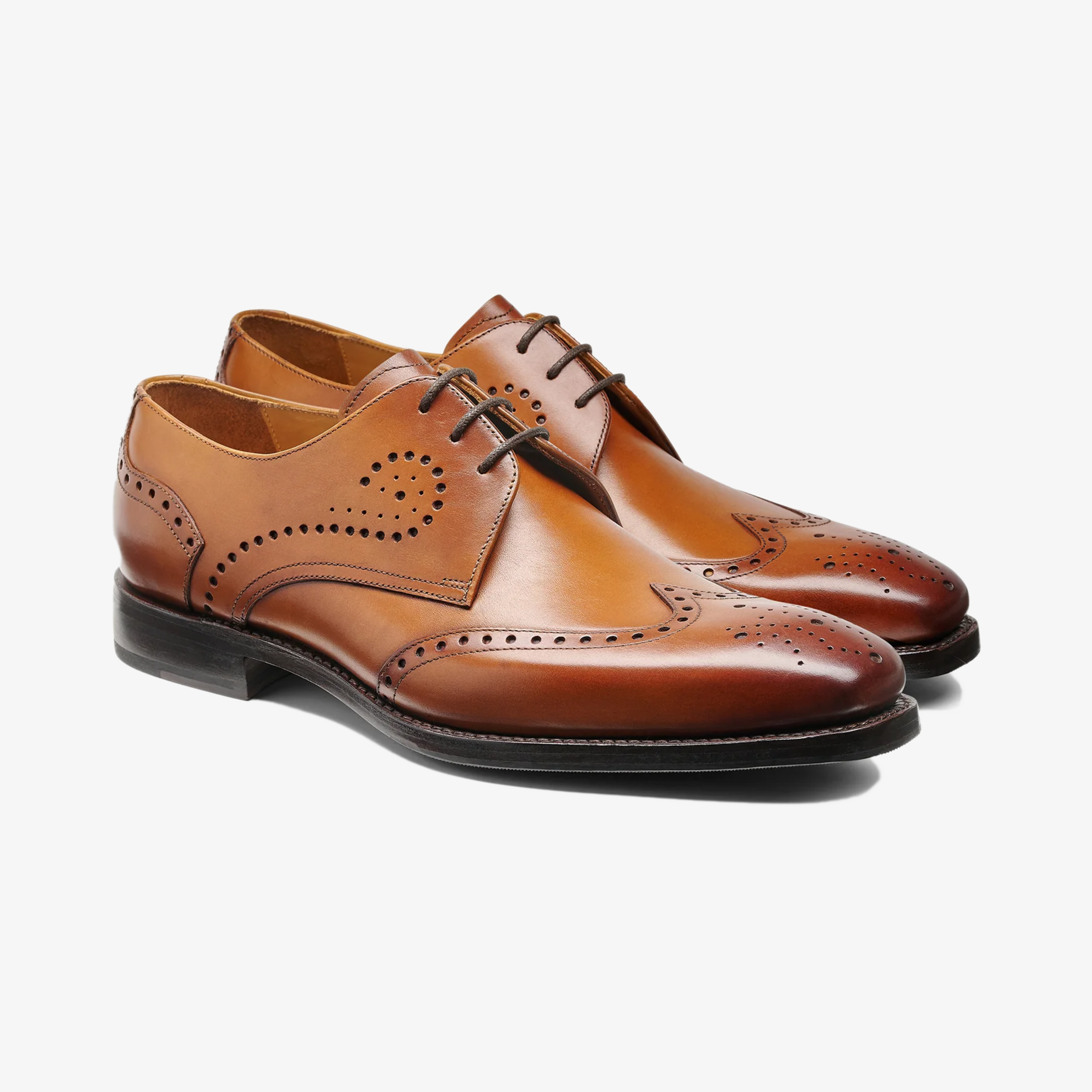 Barker George Patina Shoes - Brown