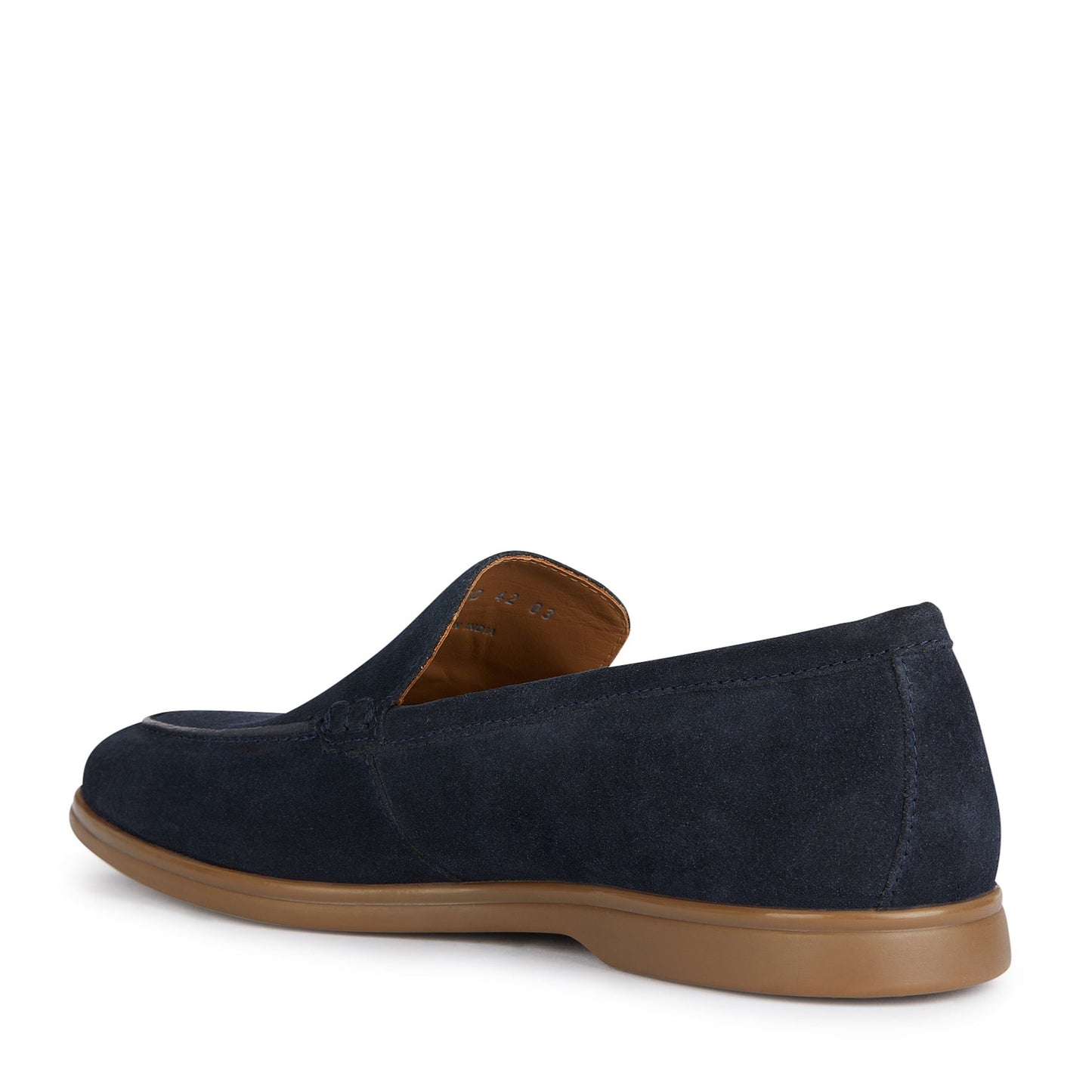 Geox Venzone Suede Moccasins - Navy