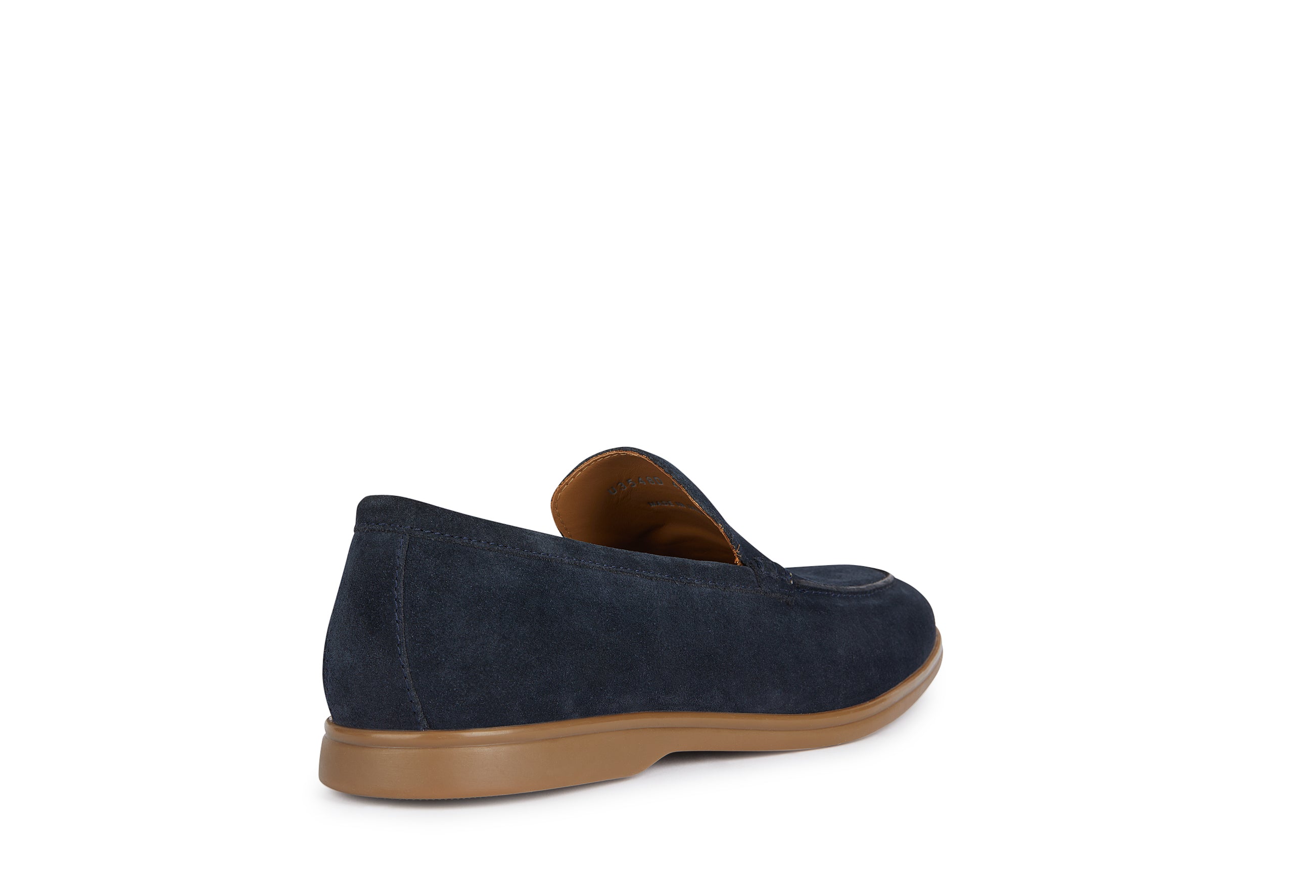 Geox Venzone Suede Moccasins - Navy