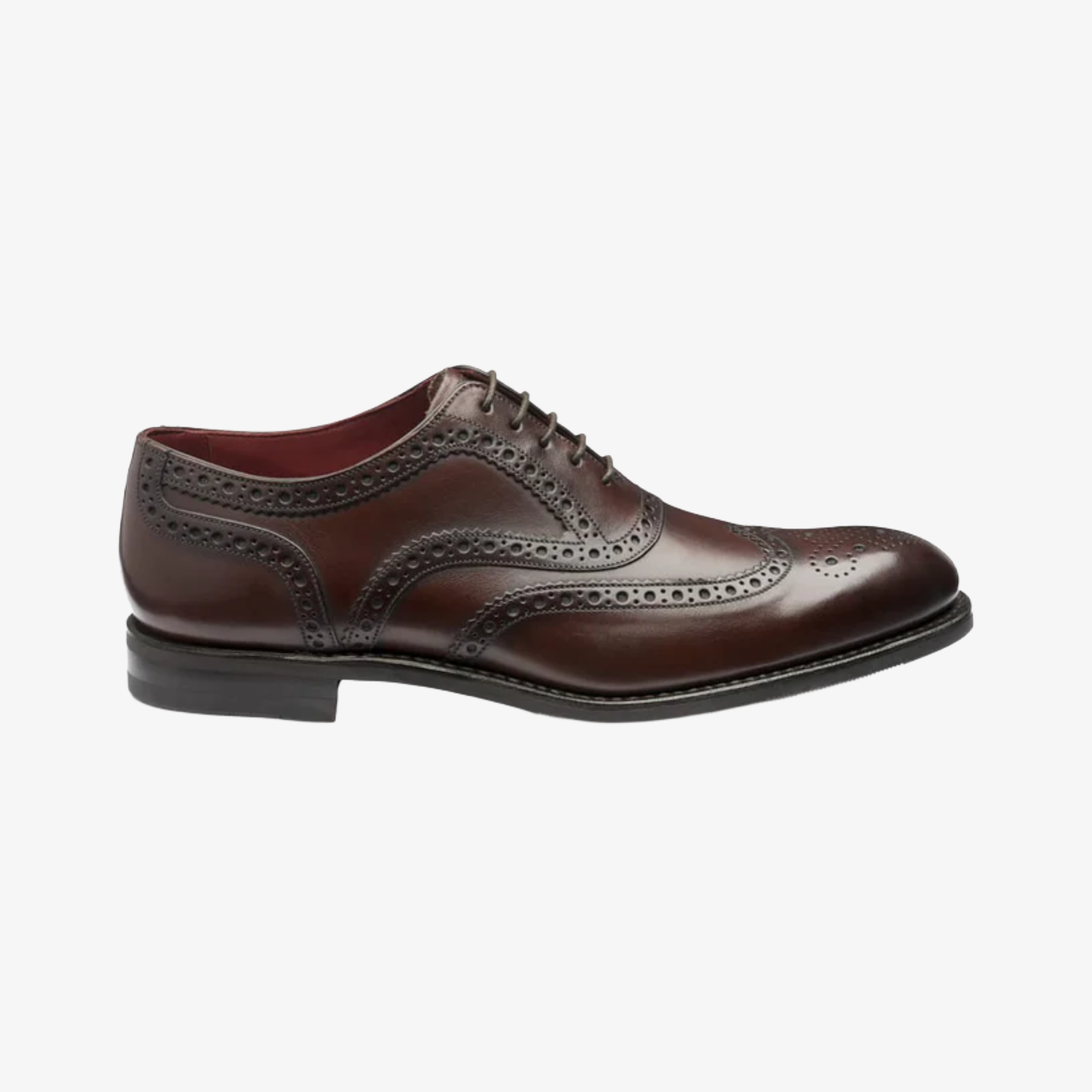 Loake Kerridge Shoes - Dark Brown Calf