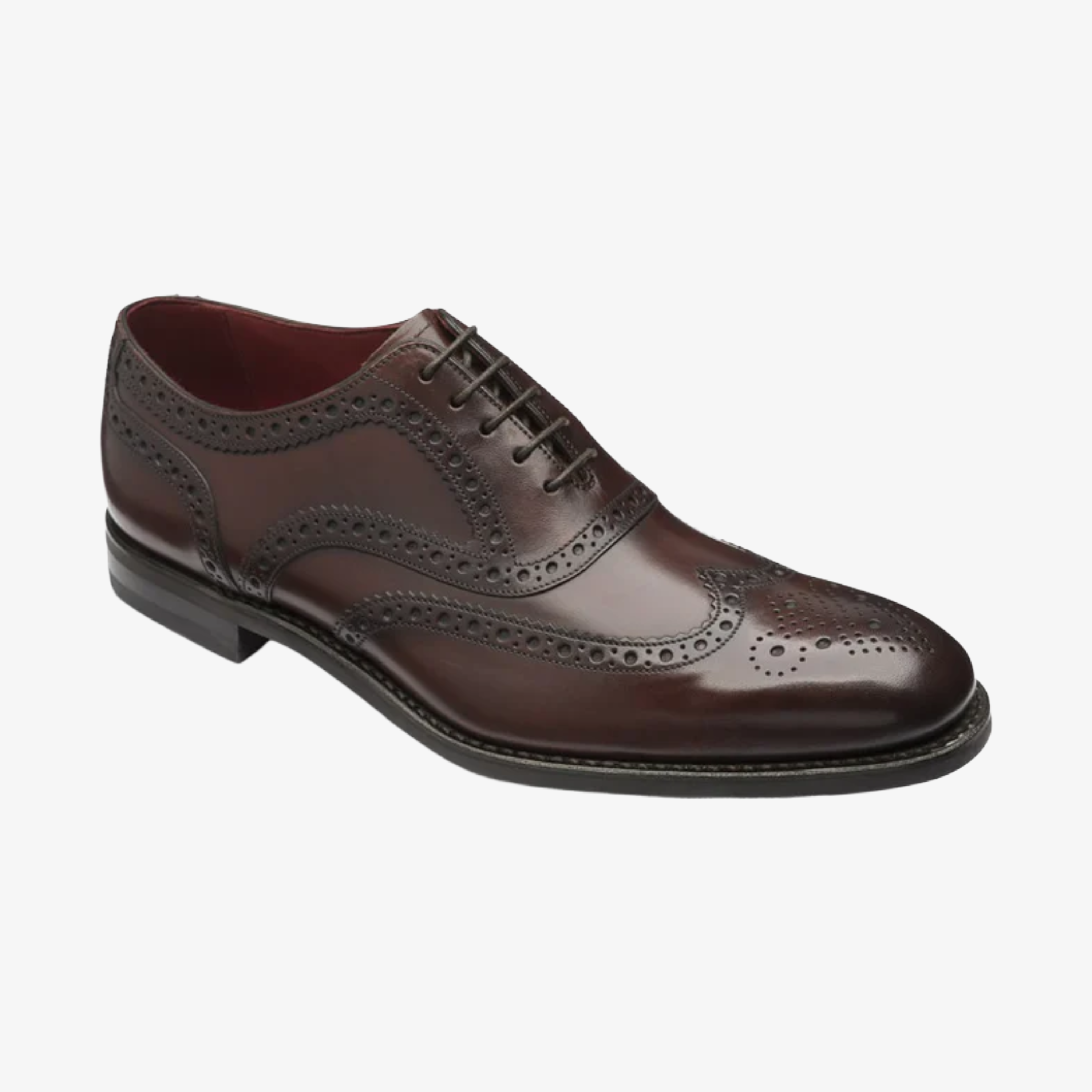 Loake Kerridge Shoes - Dark Brown Calf