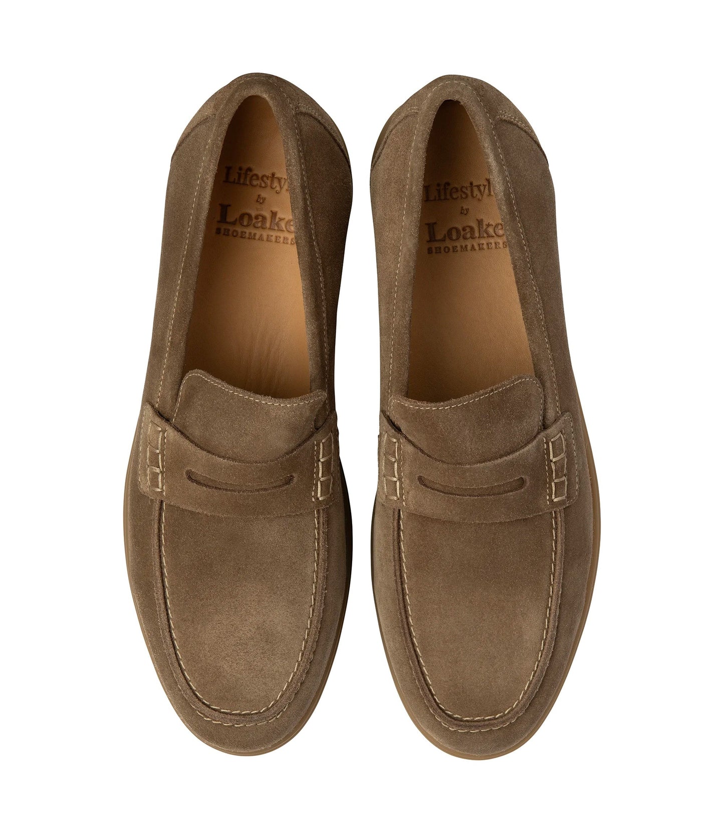 Loake Lucca Loafer - Flint Suede