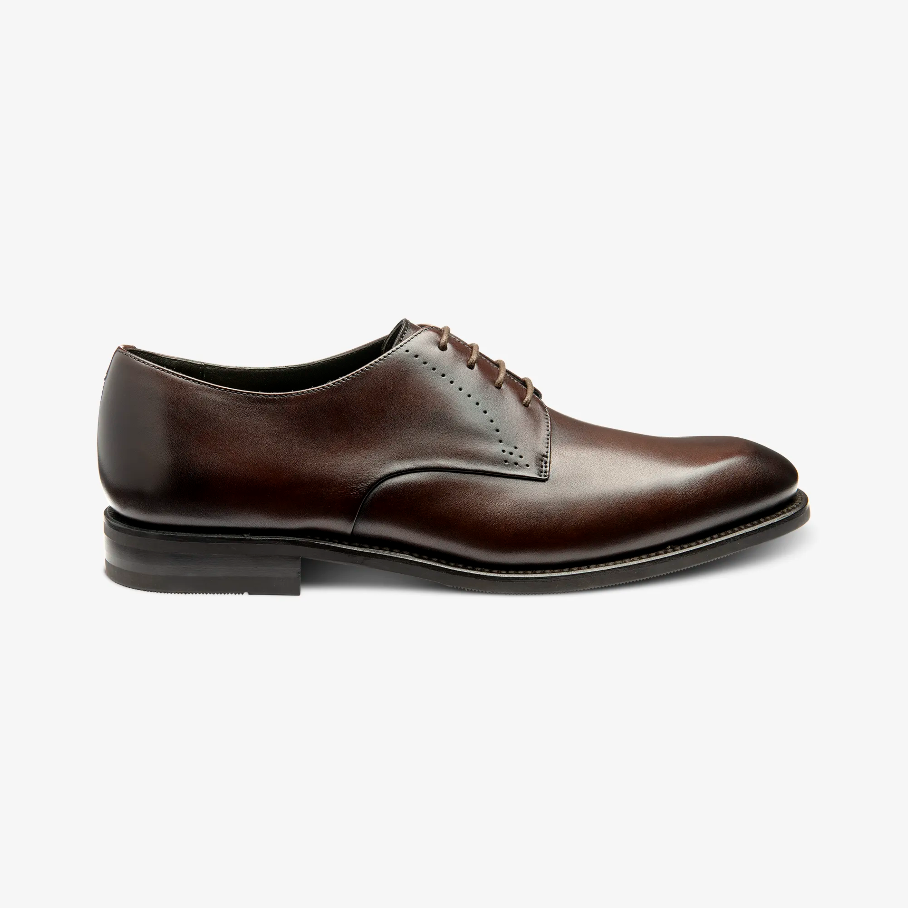 Loake Gosling Leather Brogue - Dark Brown
