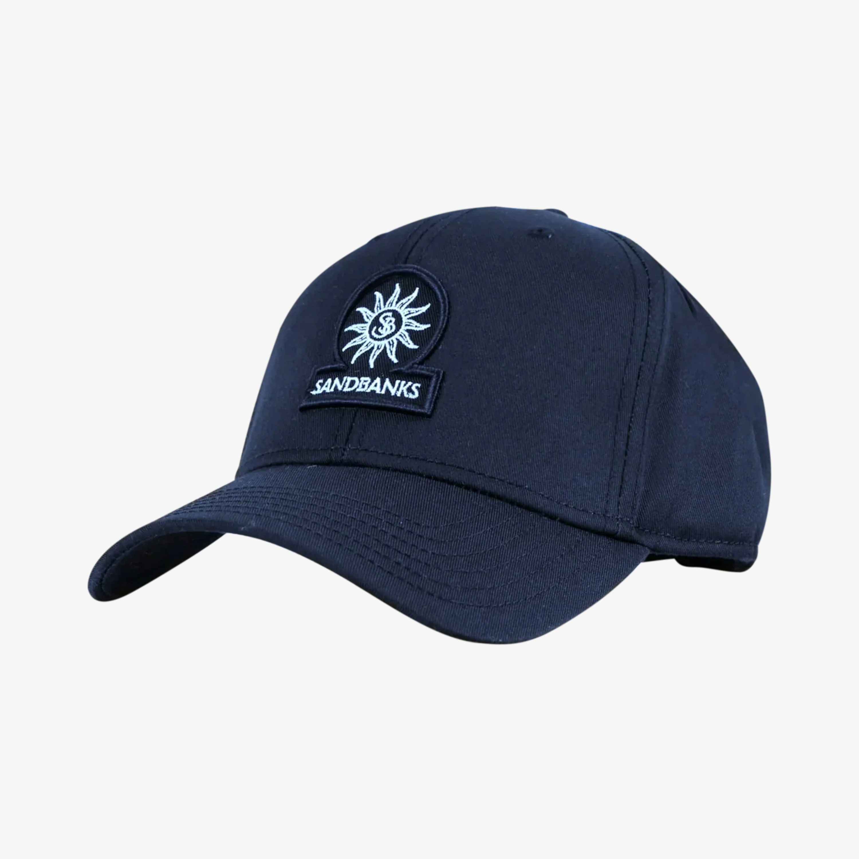 Sandbanks Badge Logo Cap - Navy