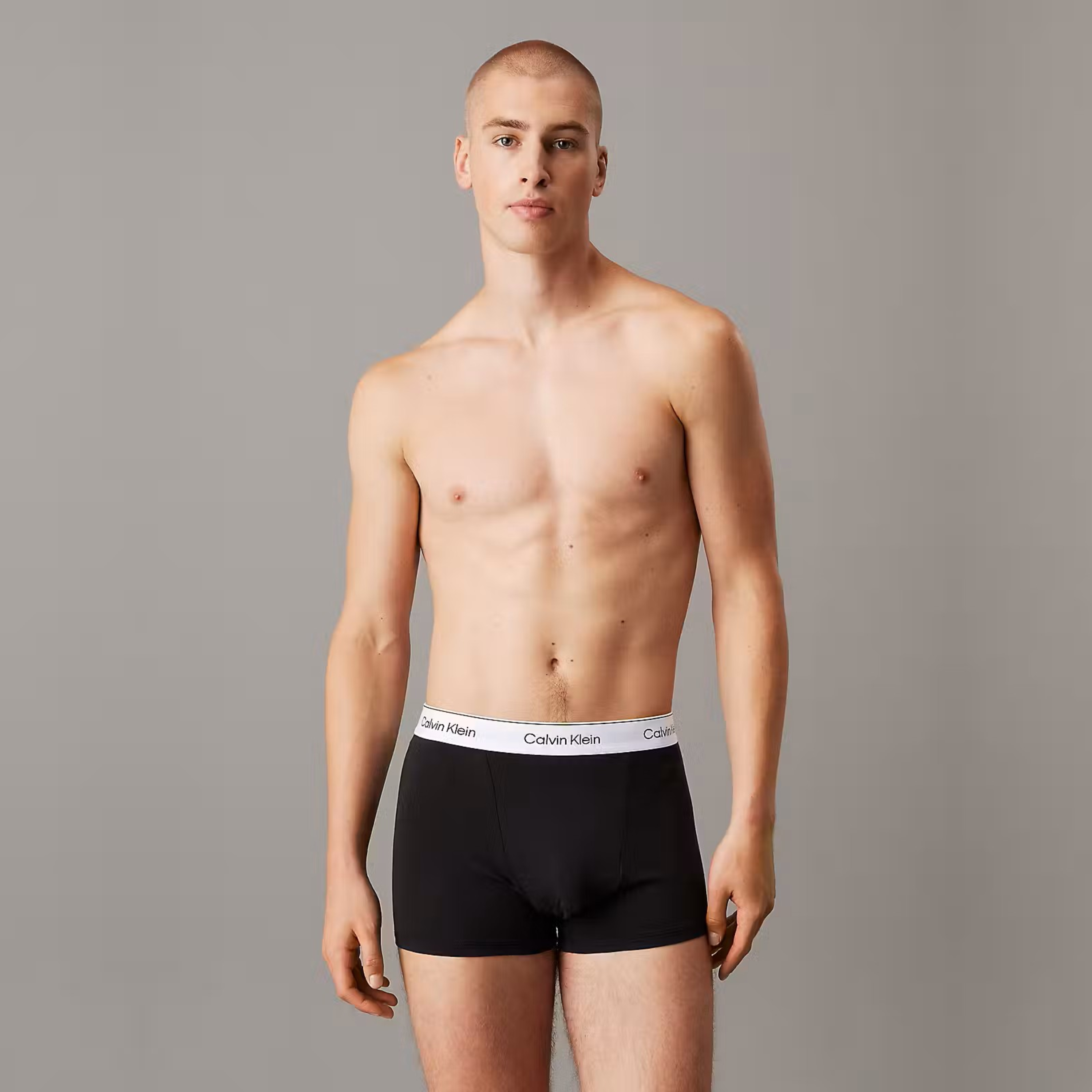 Calvin Klein Icon Relaxed Fit Trunk 3 Pack - Black-Glacier-Blue Bell