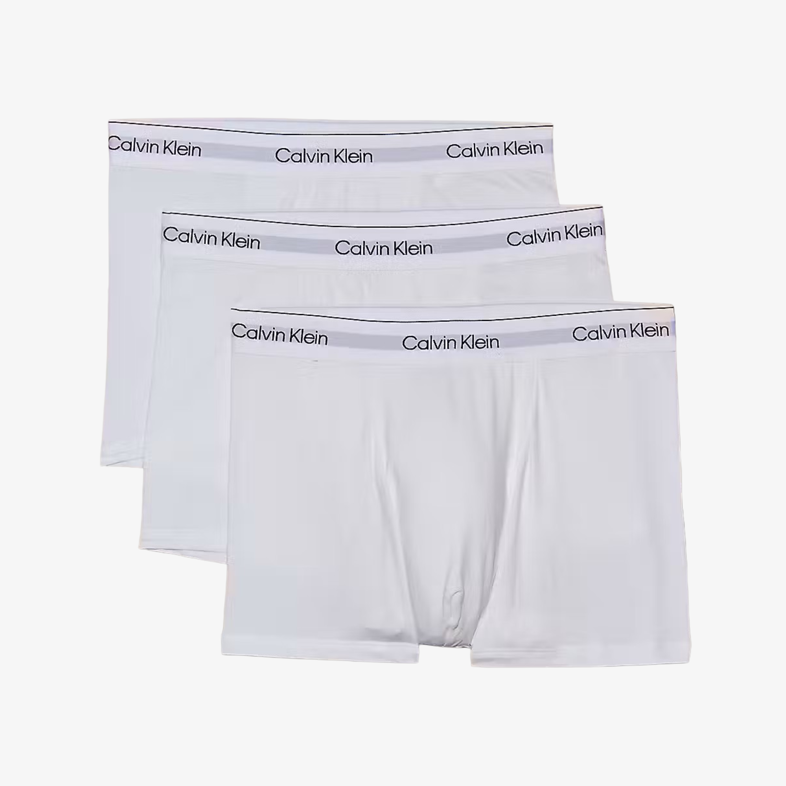 Calvin Klein Icon Relaxed Fit Trunk 3 Pack - White