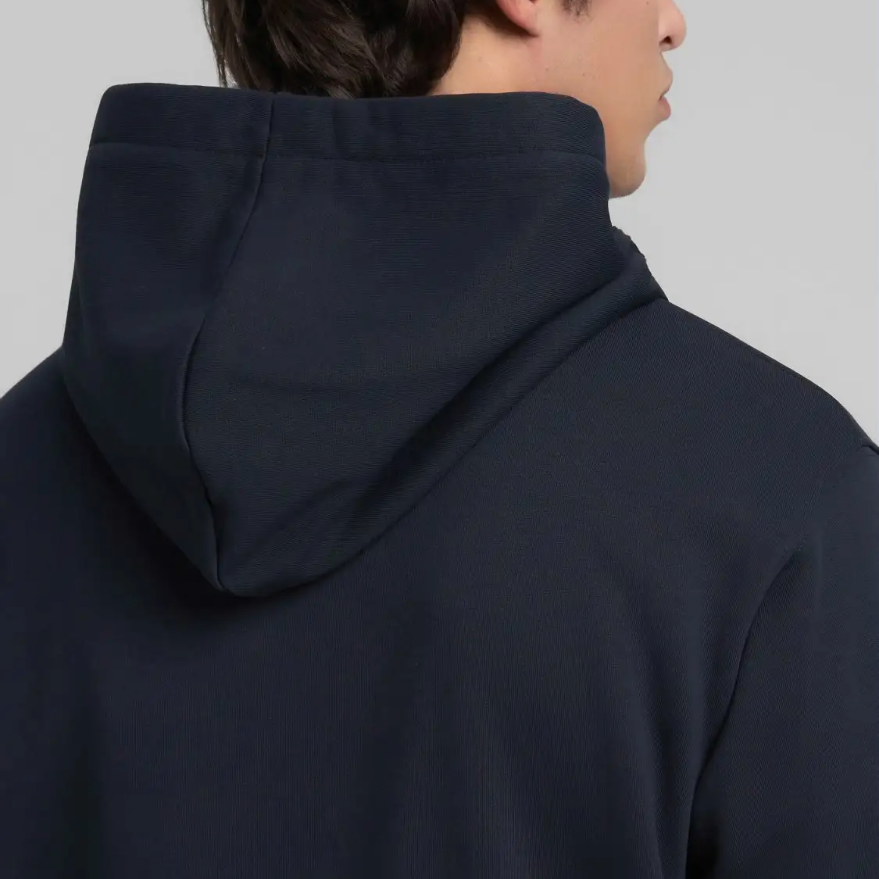 Replay Cotton-Blend Hoody - Night Blue