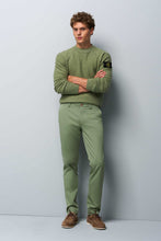 Load image into Gallery viewer, M5 by MEYER Stretch Chinos in Light Green 1-6181
