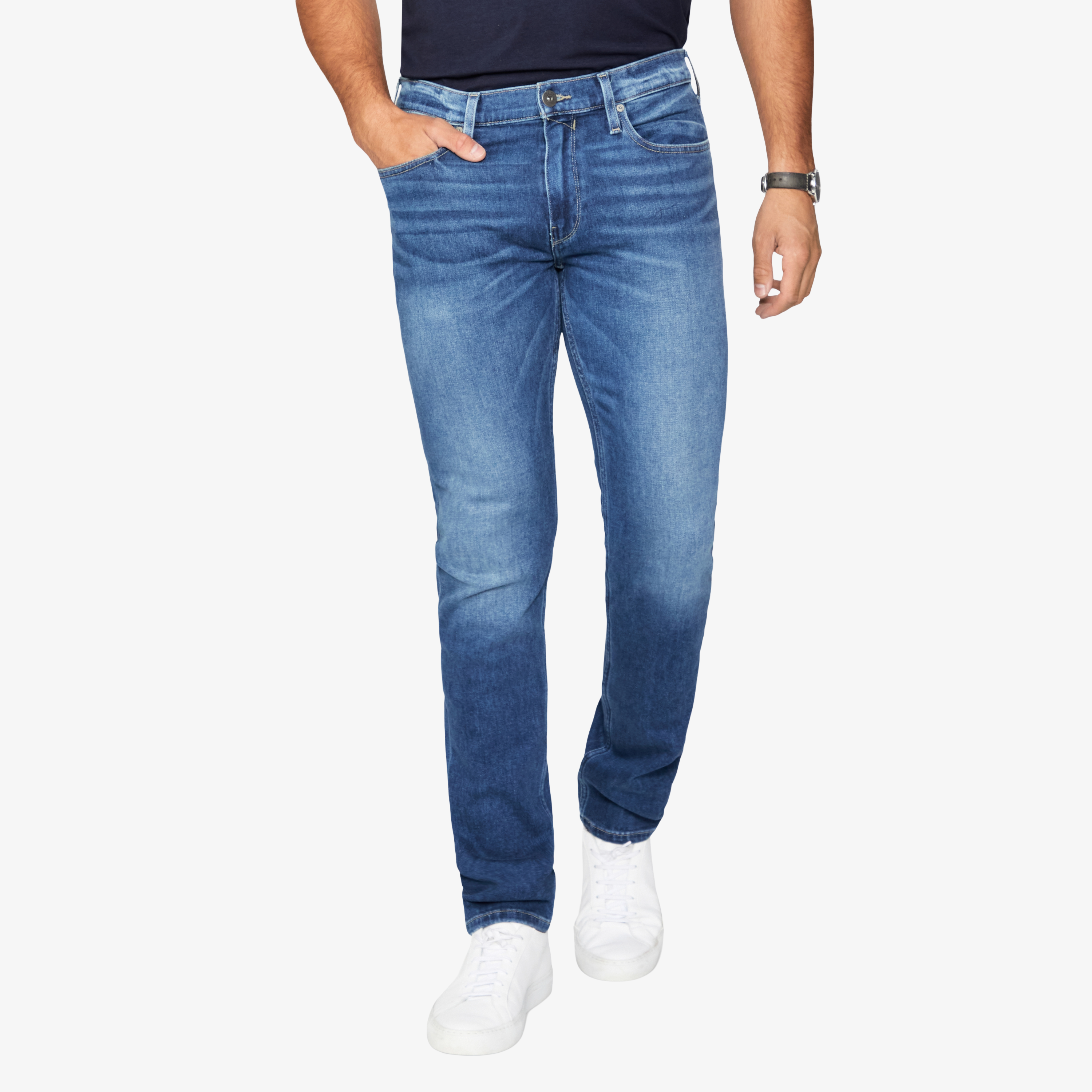Paige Lennox Slim Fit Jeans - Milburn