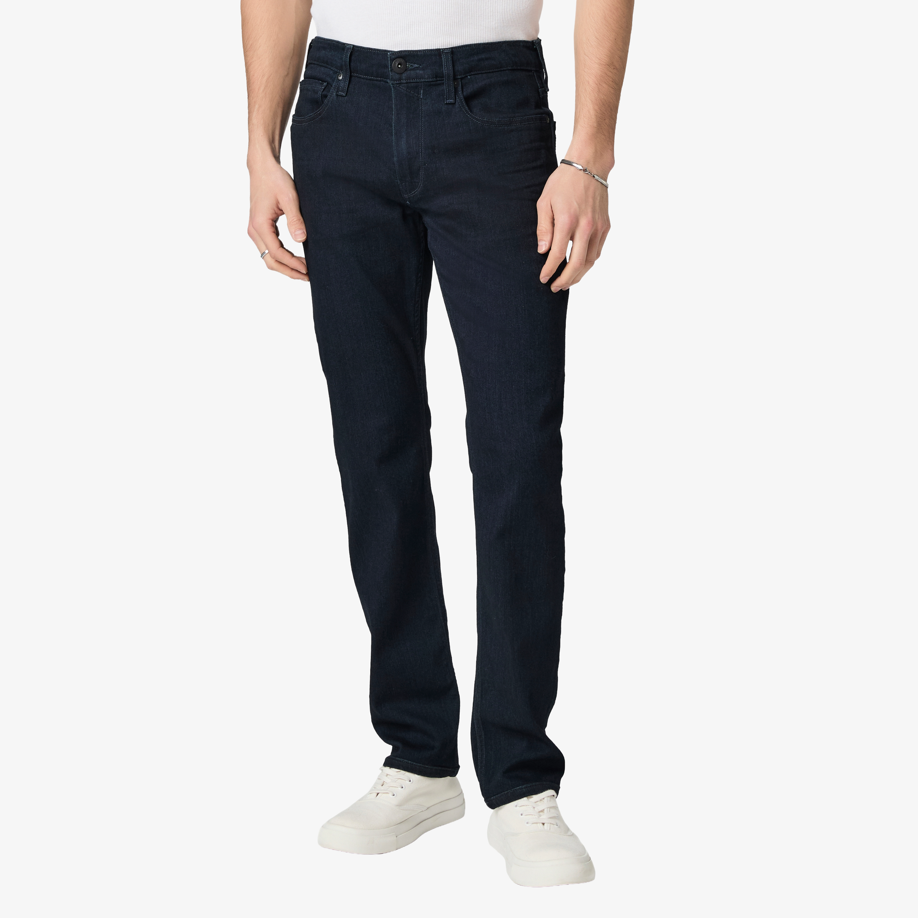 Paige Federal Straight Jeans - Inkwell