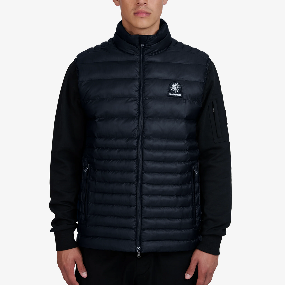 Sandbanks Ripstop Micro Puffer Gilet - Navy