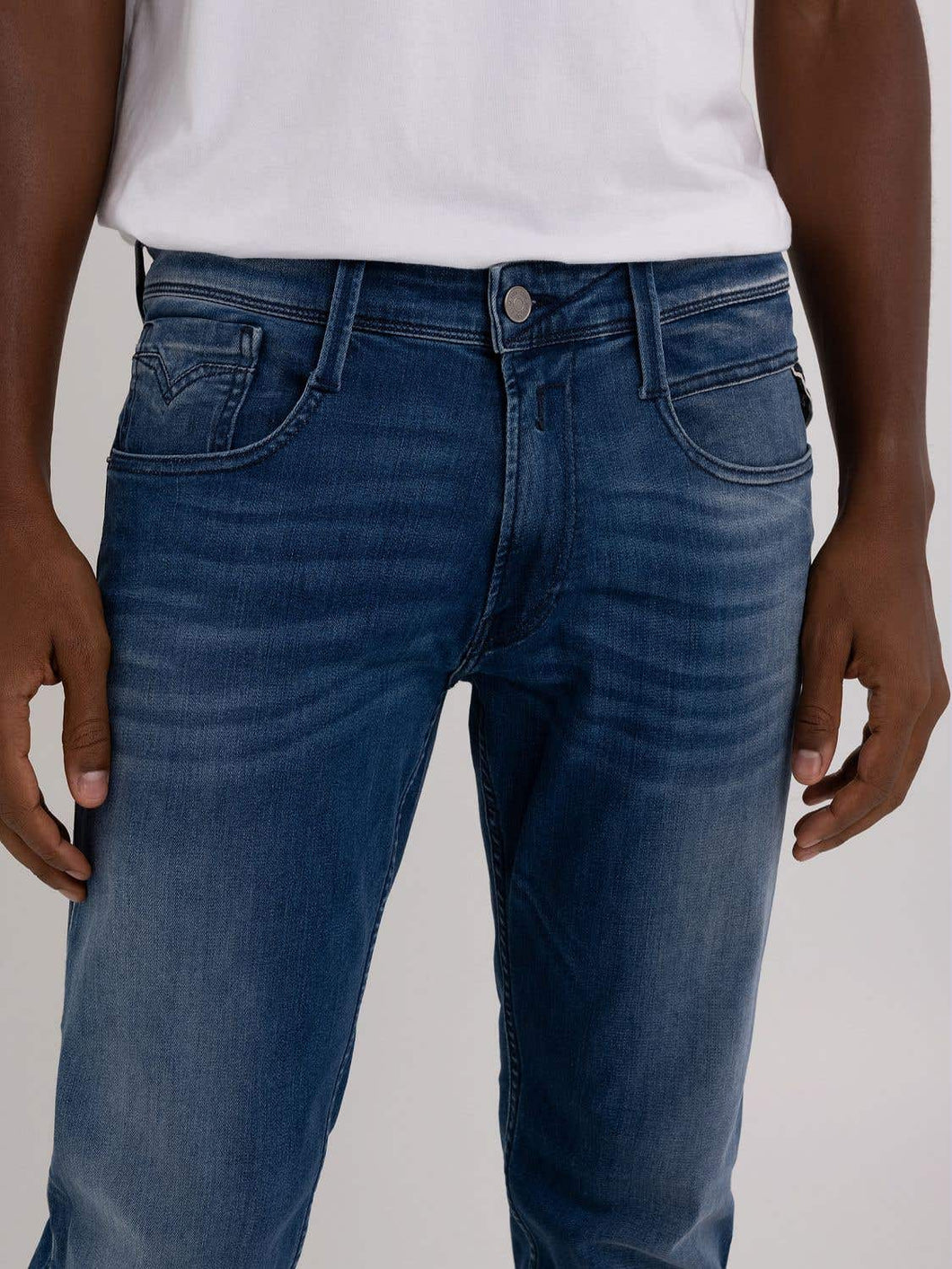 REPLAY Anbass Slim Fit Jeans M914Y 41A 400
