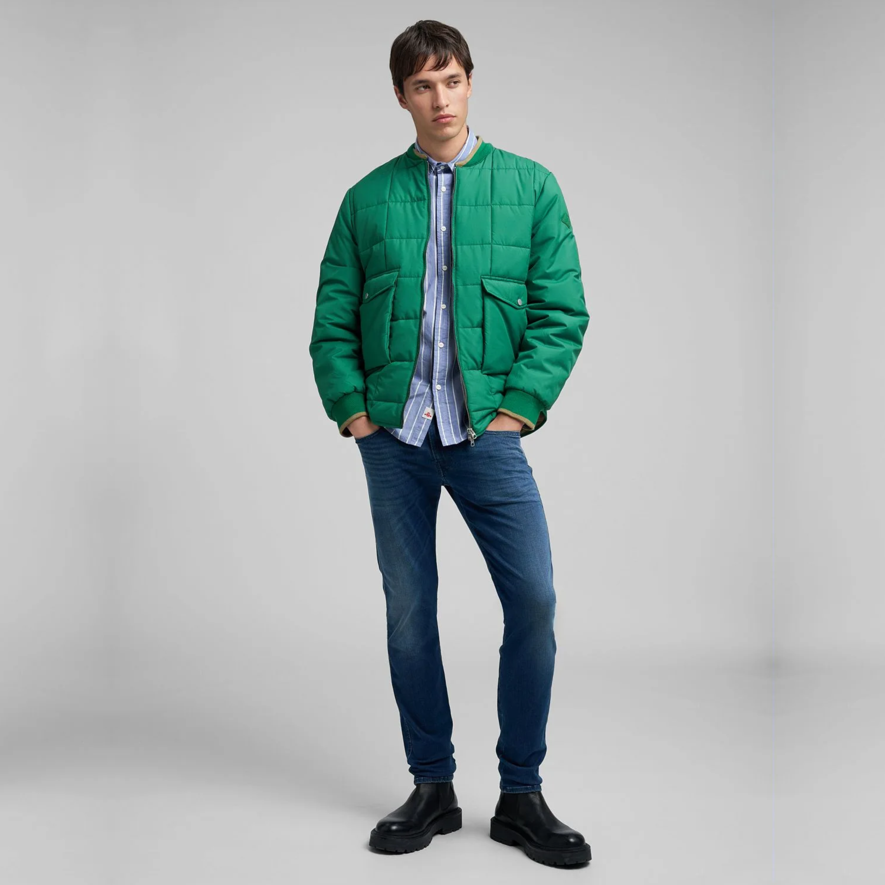 Replay Anbass Slim Fit Jeans - Dark Blue