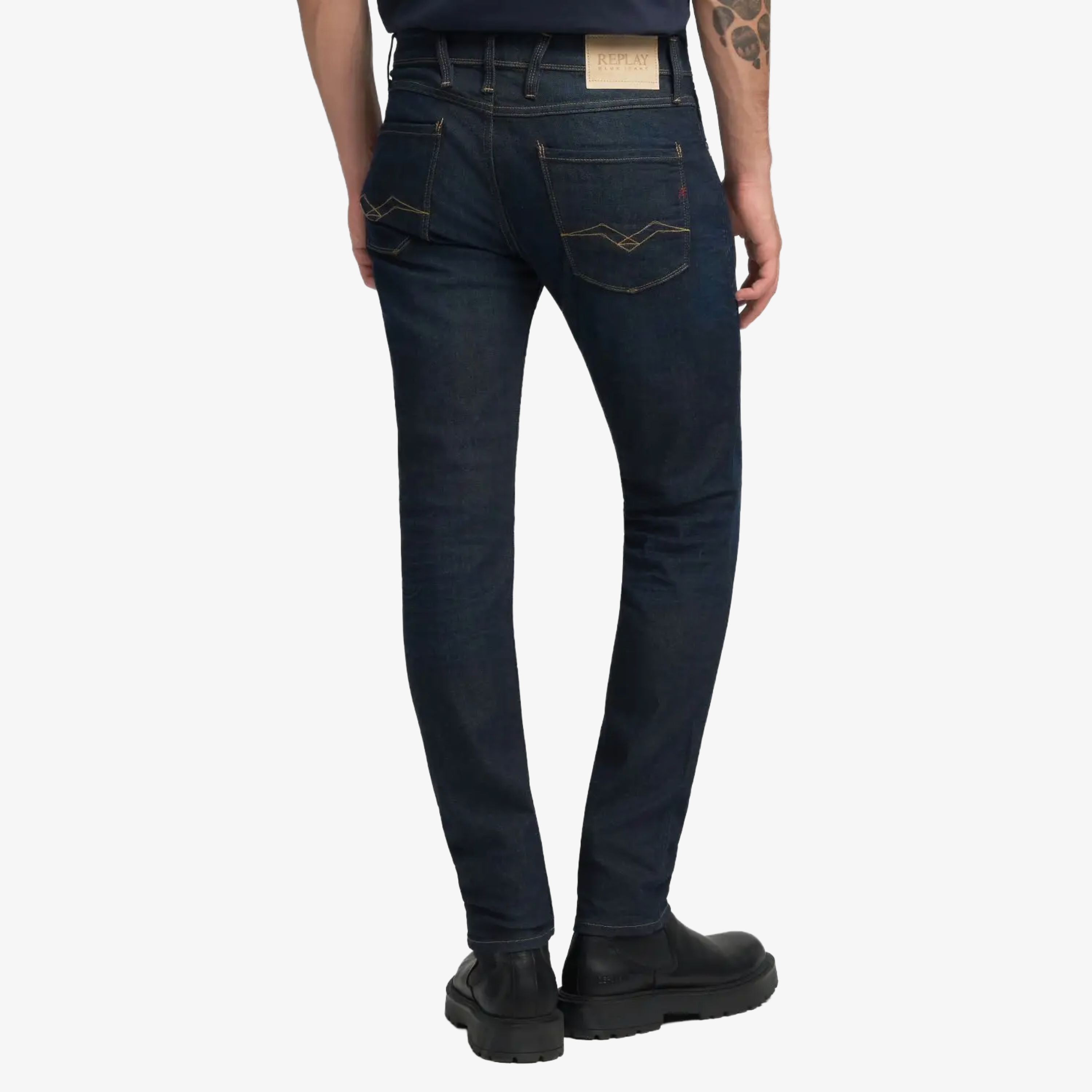 Replay Anbass Slim Fit Jeans - Denim Blue