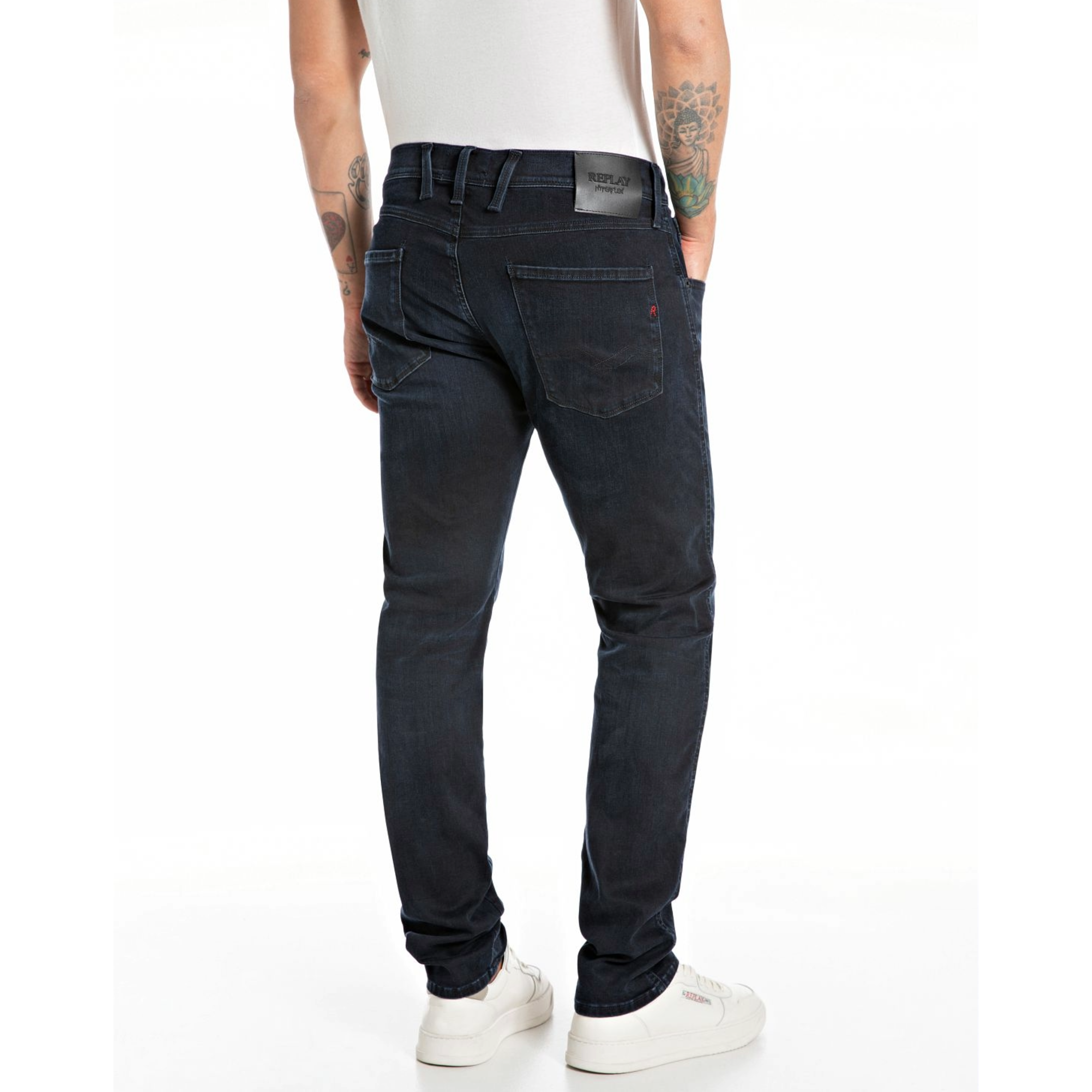 Replay Anbass Slim Fit Jeans - Dark Blue