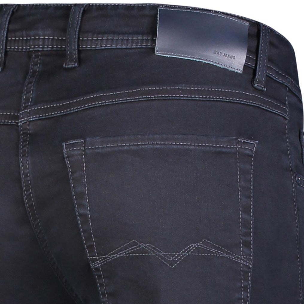 MAC MacFlexx Straight Leg Denim Jeans - Dark Blue