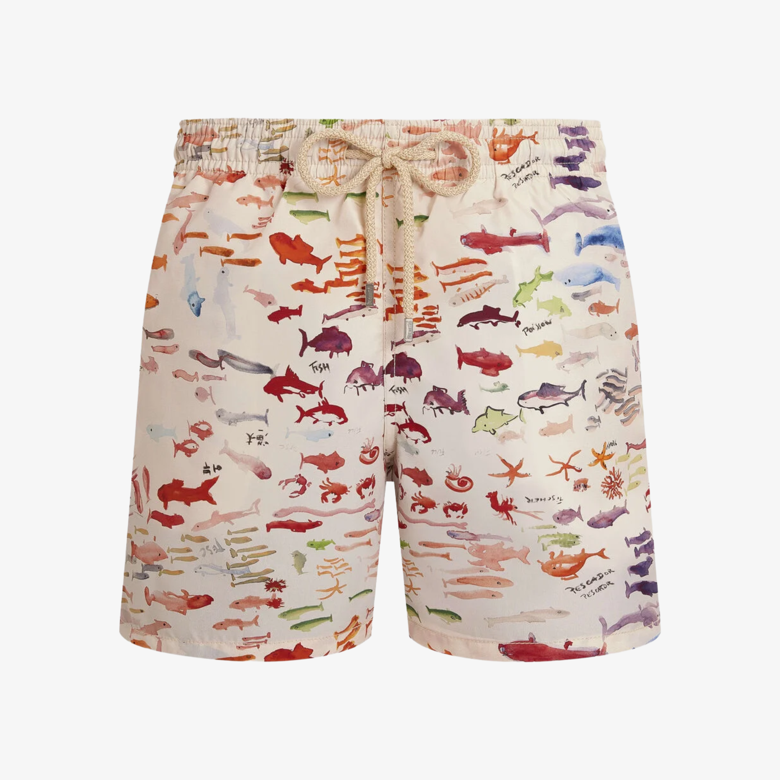 Vilebrequin Moorea Pescador Swim Shorts - Papier