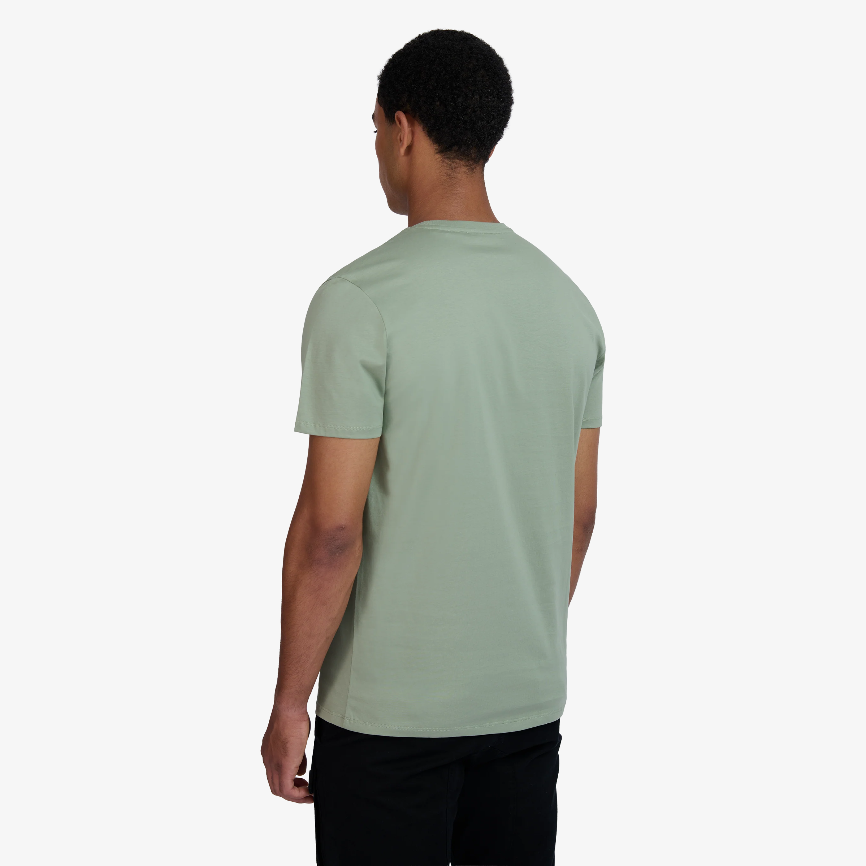 Sandbanks Badge Logo T Shirt - Sage