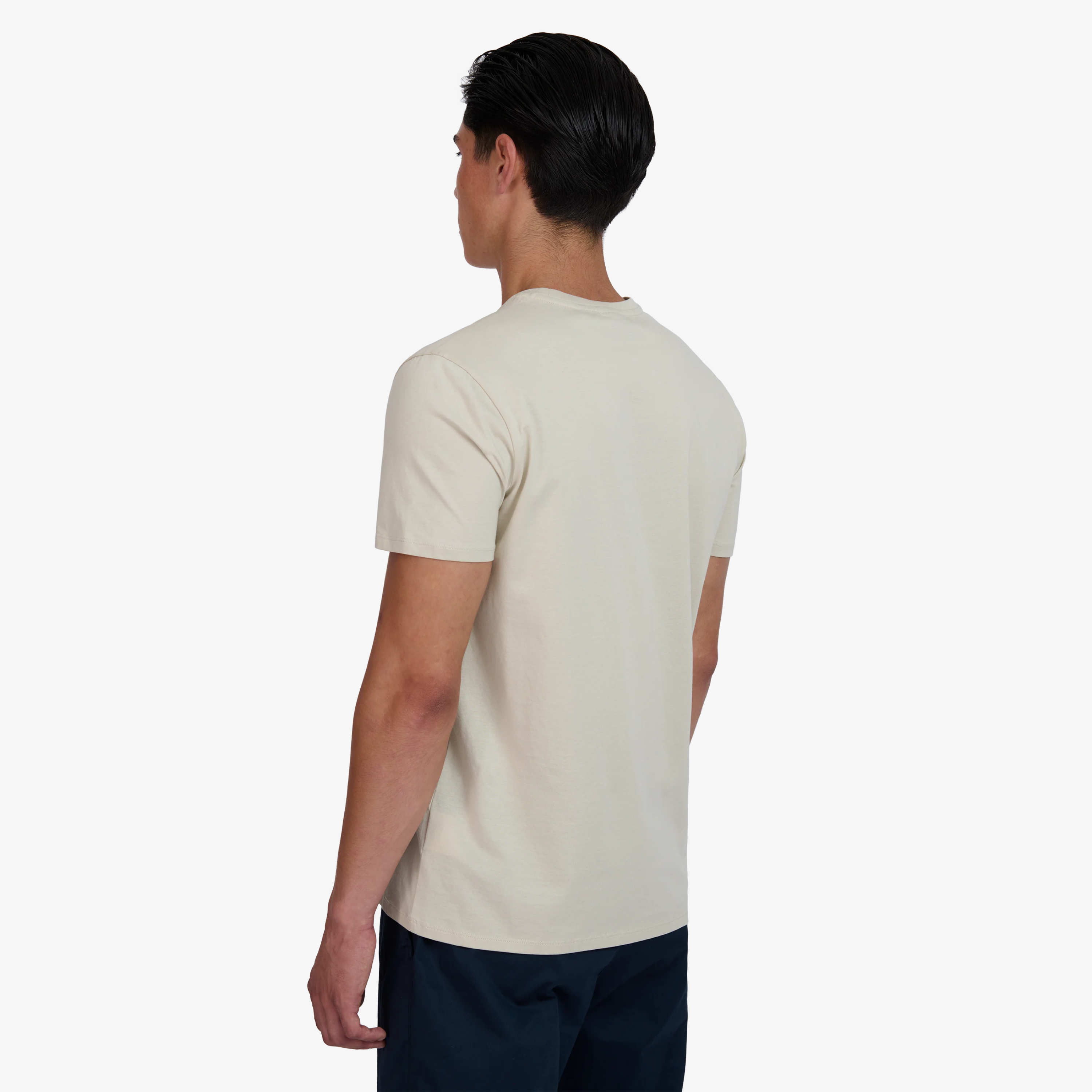 Sandbanks Badge Logo T Shirt - Stone