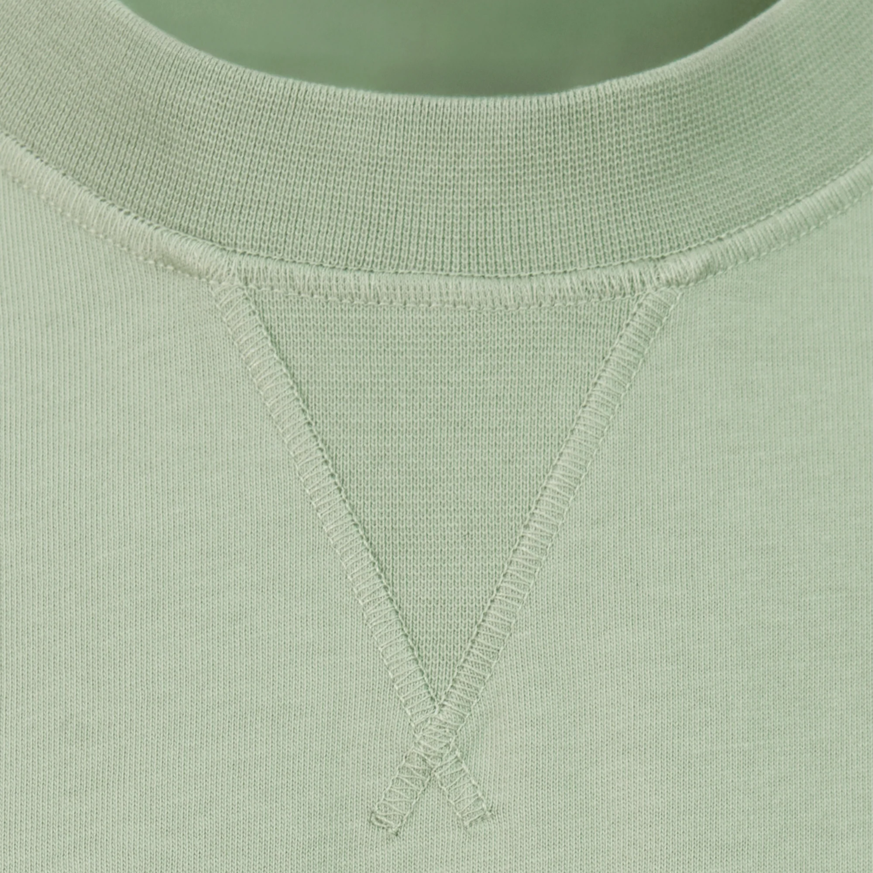 Sandbanks Double Jersey Collegiate T-Shirt - Sage