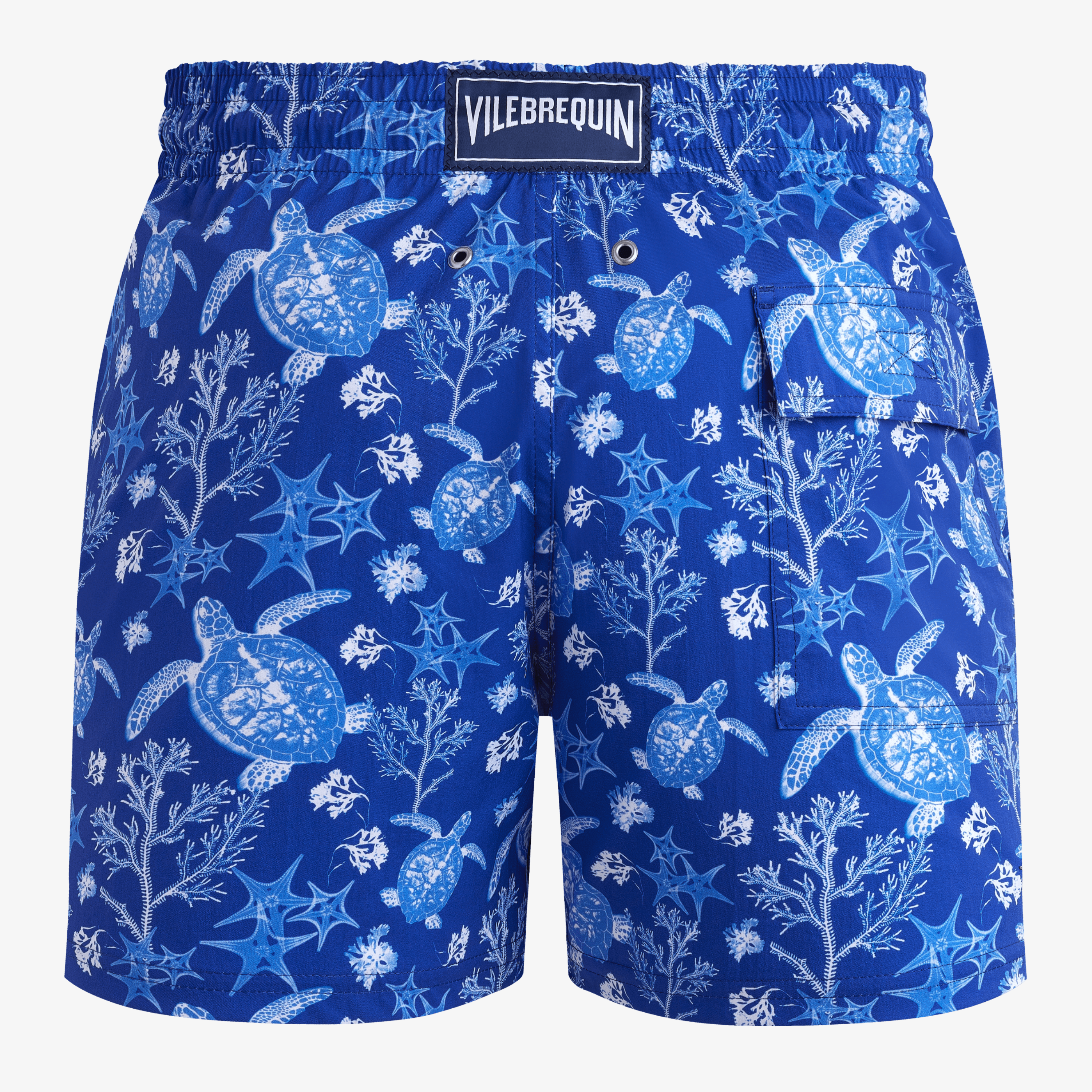 Vilebrequin Stretch Short X-Ray Turtles Swim Shorts - Marrakech