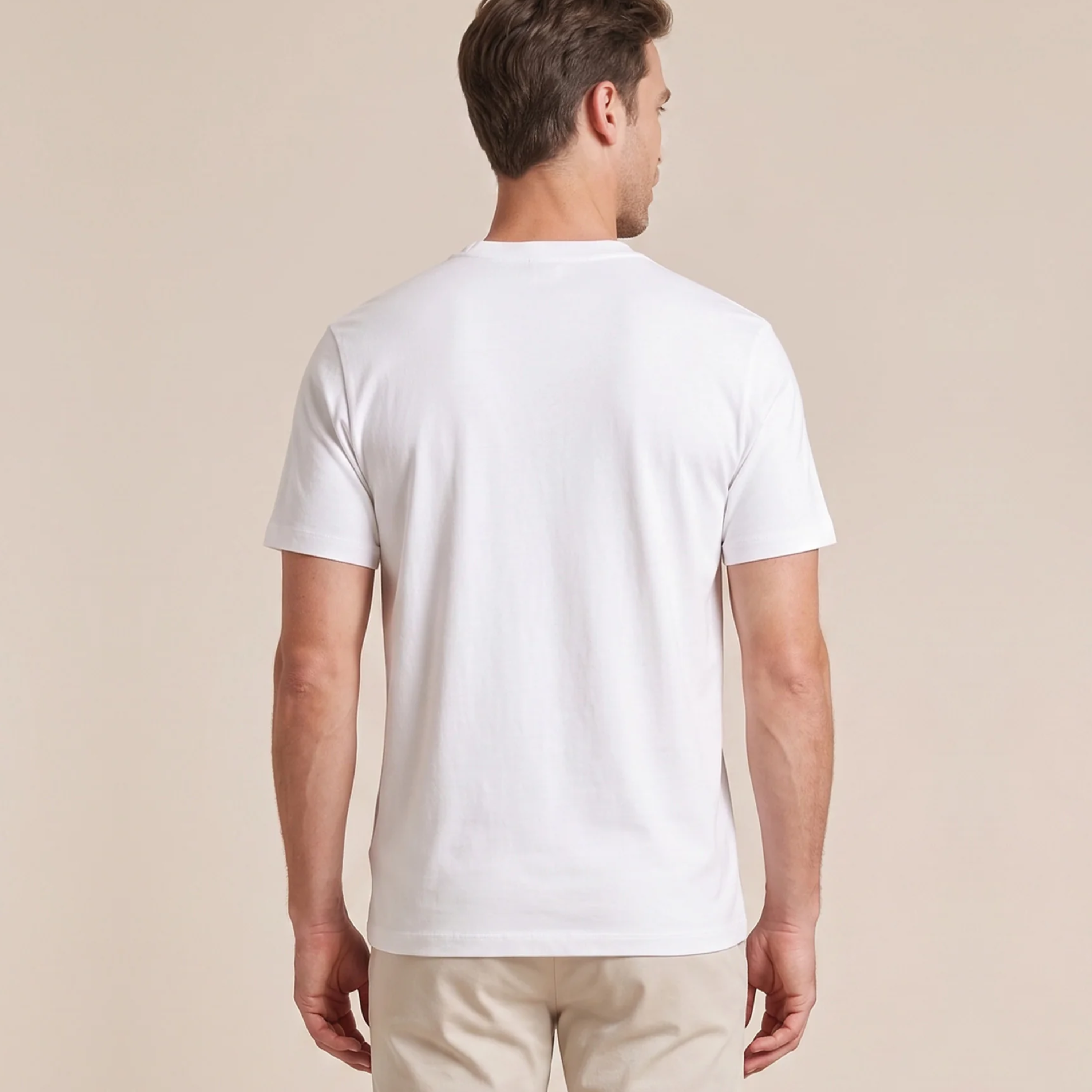 Thomas Maine Liquid Cotton T Shirt - White