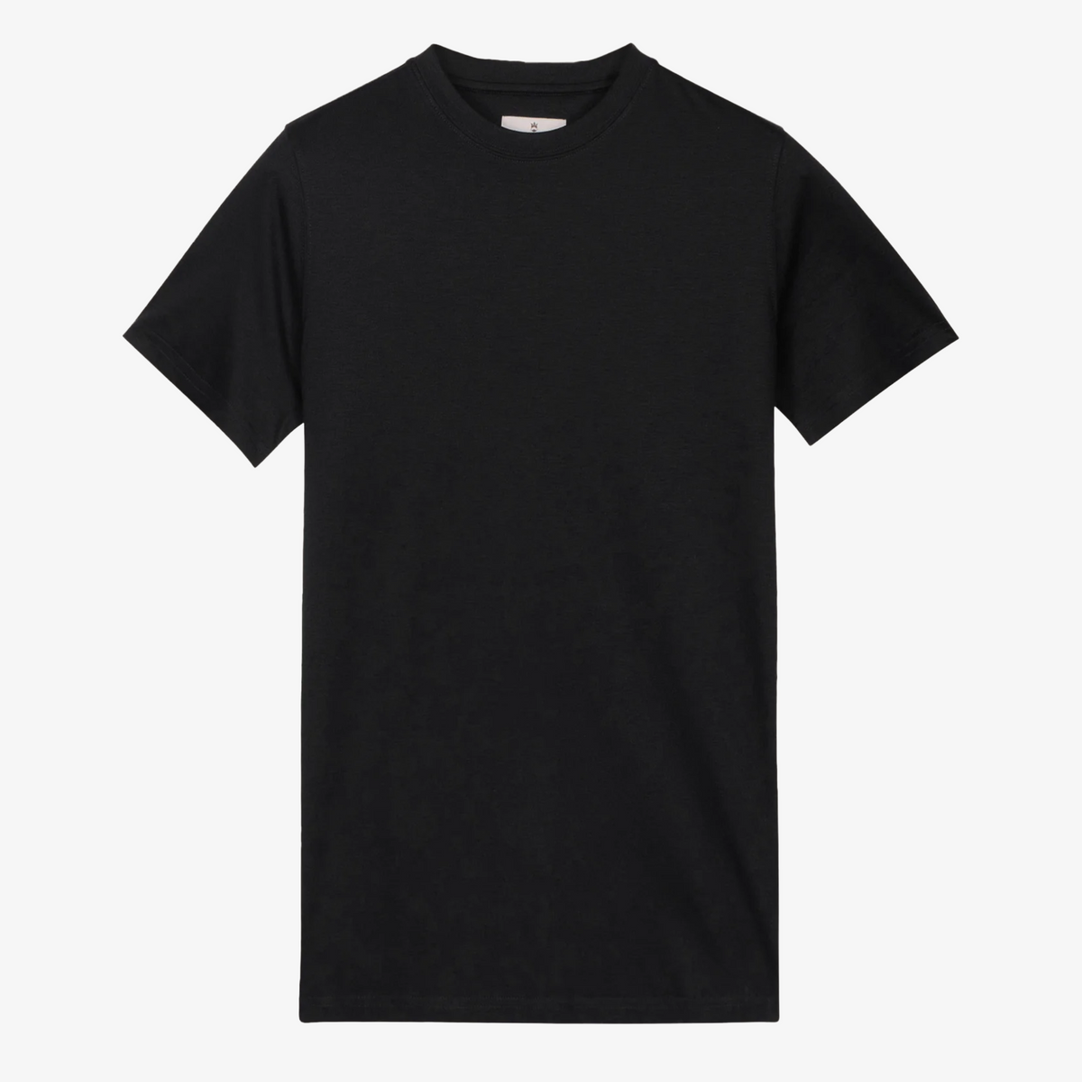 Thomas Maine Liquid Cotton T-Shirt - Black