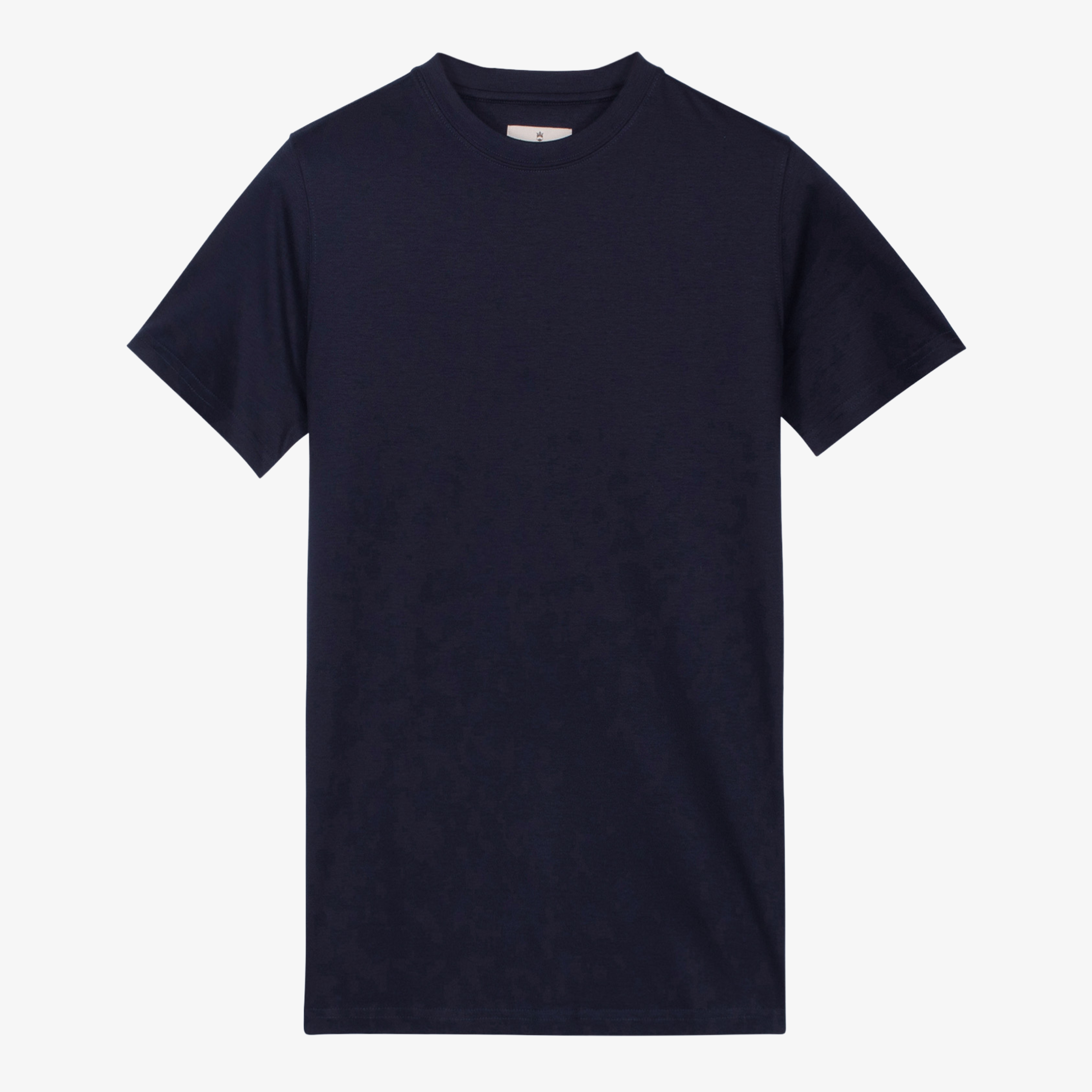 Thomas Maine Liquid Cotton T Shirt - Navy