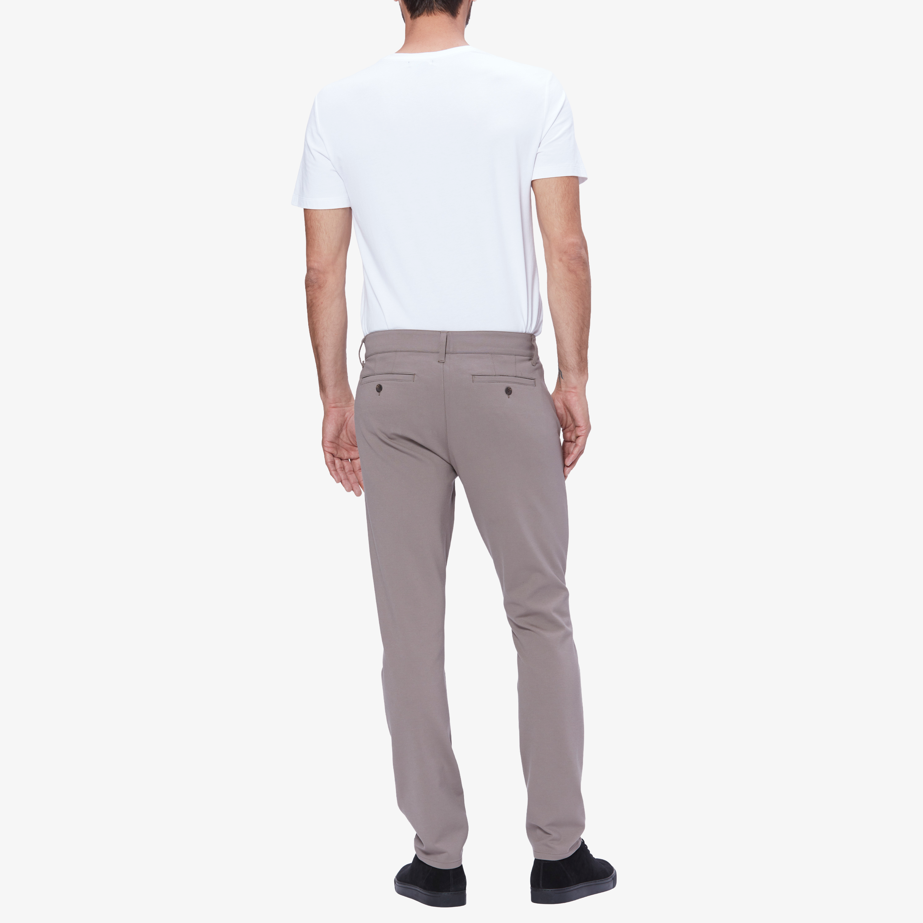 Paige Stafford Trouser - Dark Taupe