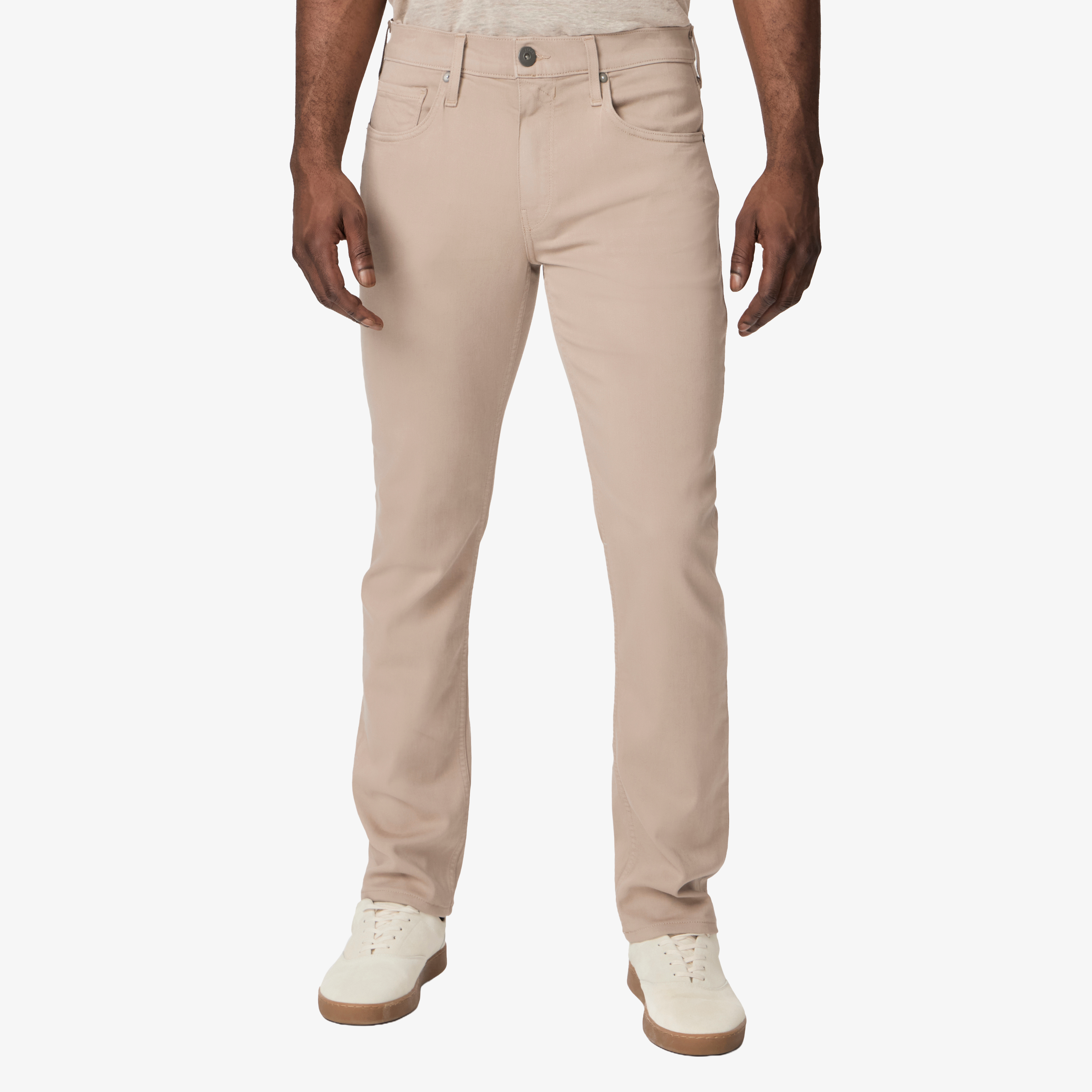 Paige Federal Straight Jeans - Toasted Almond