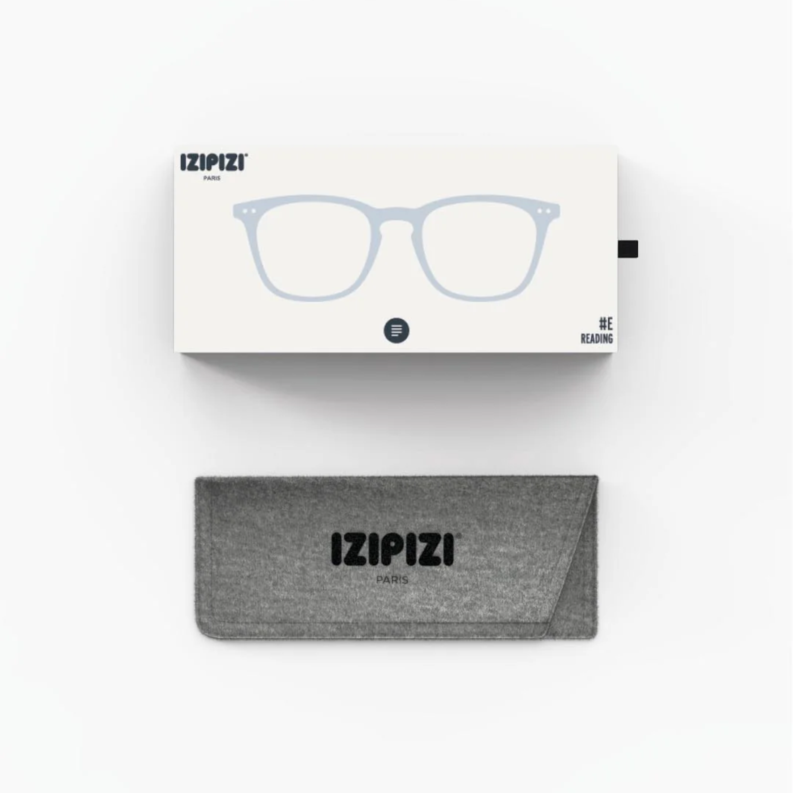 Izipizi #E Reading Glasses - Frozen Blue