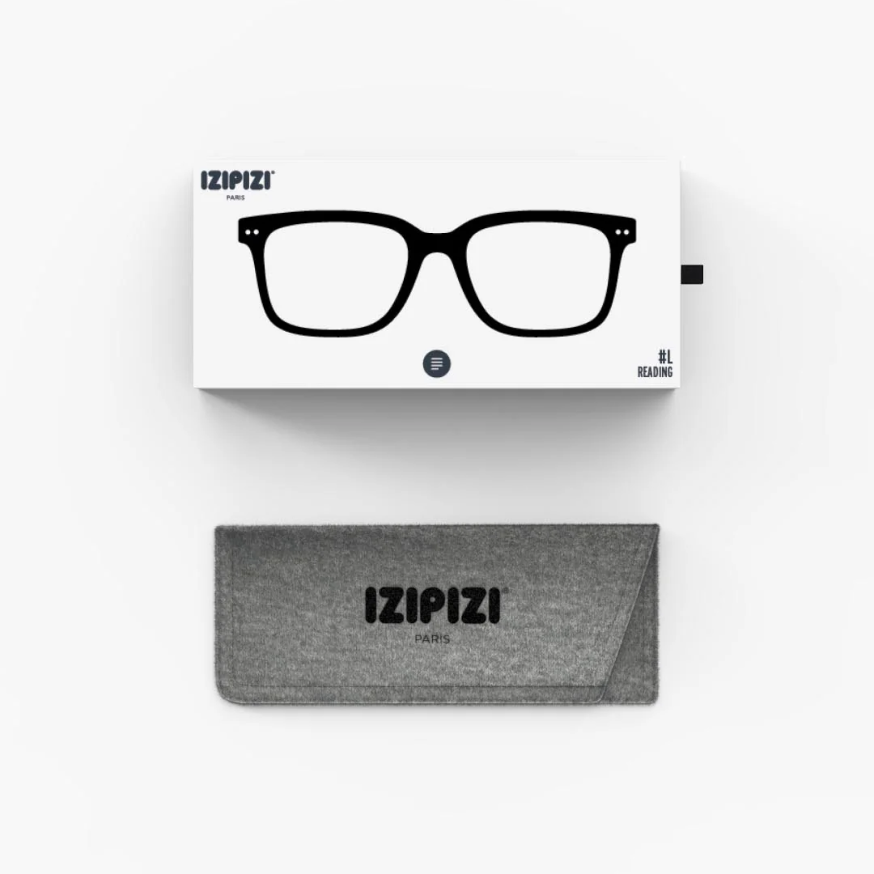 Izipizi #L Reading Glasses - Black
