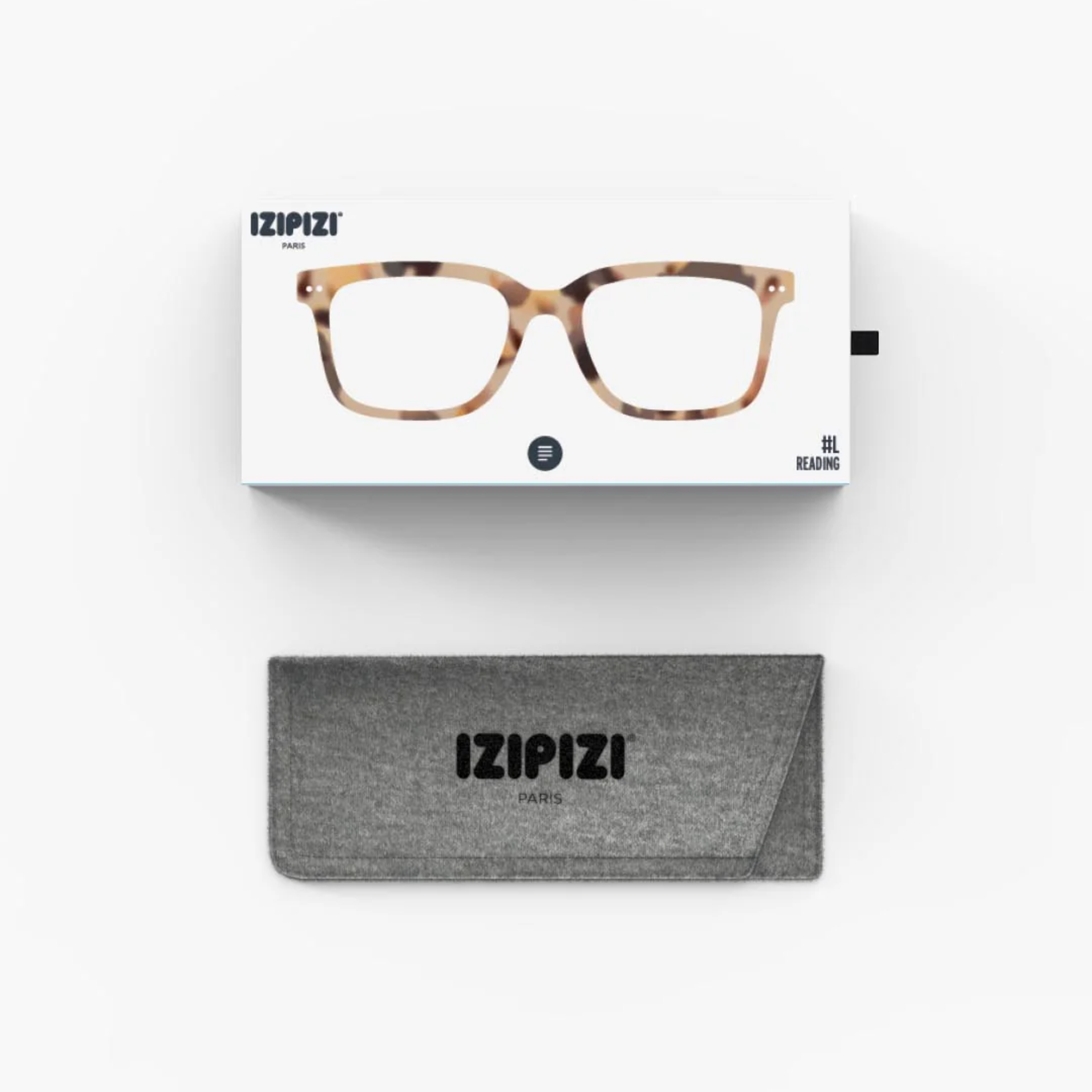 Izipizi #L Reading Glasses - Tortoise