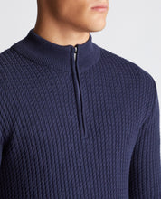 Load image into Gallery viewer, REMUS UOMO Half Zip Cable Knit 533-58674
