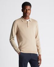 Load image into Gallery viewer, REMUS UOMO Knitted Long Sleeve 3 Button Polo Shirt 533-58690
