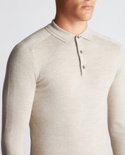 Load image into Gallery viewer, REMUS UOMO Knitted Long Sleeve 3 Button Polo Shirt 533-58755
