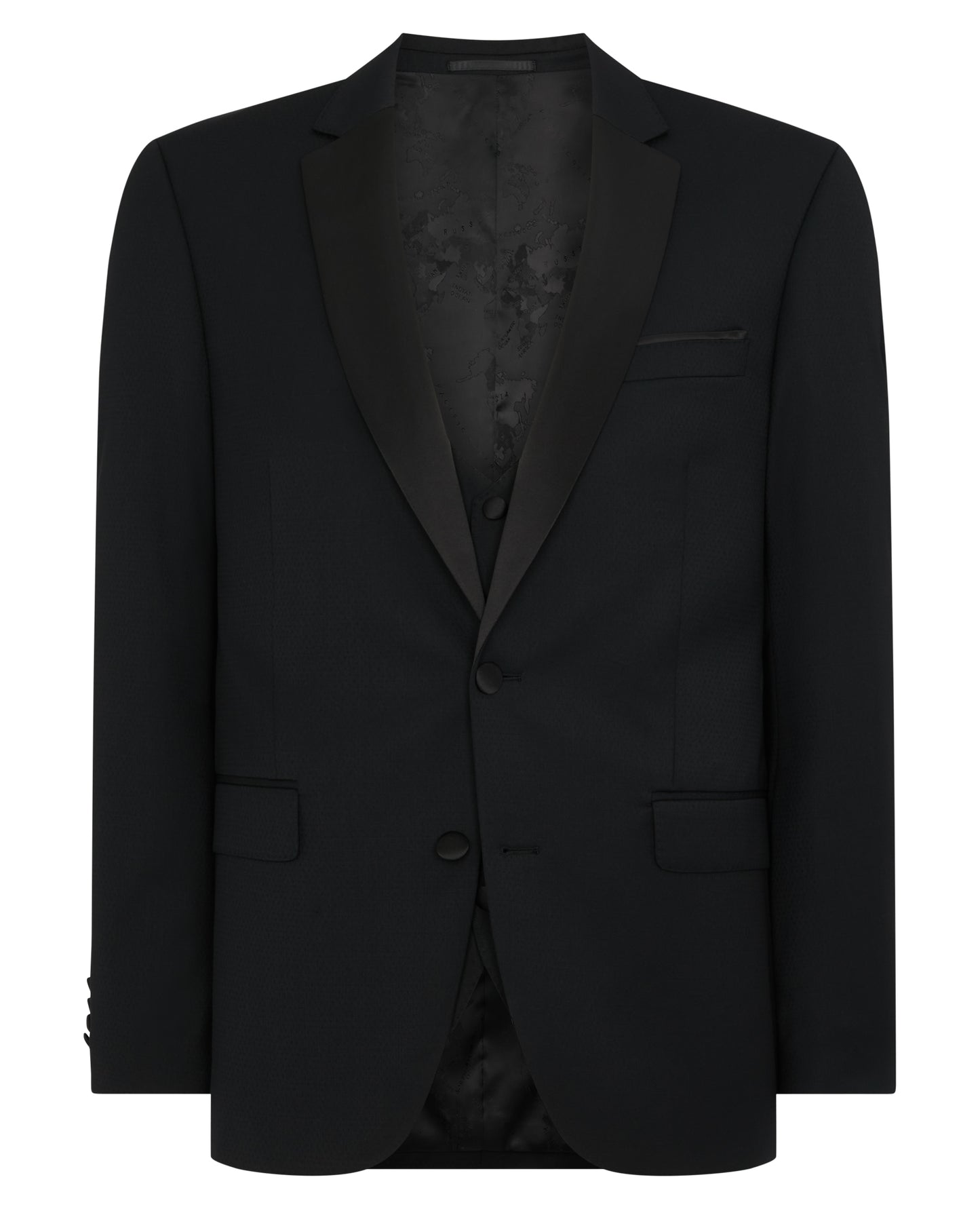 Remus Uomo Paco Dinner Suit Jacket - Black