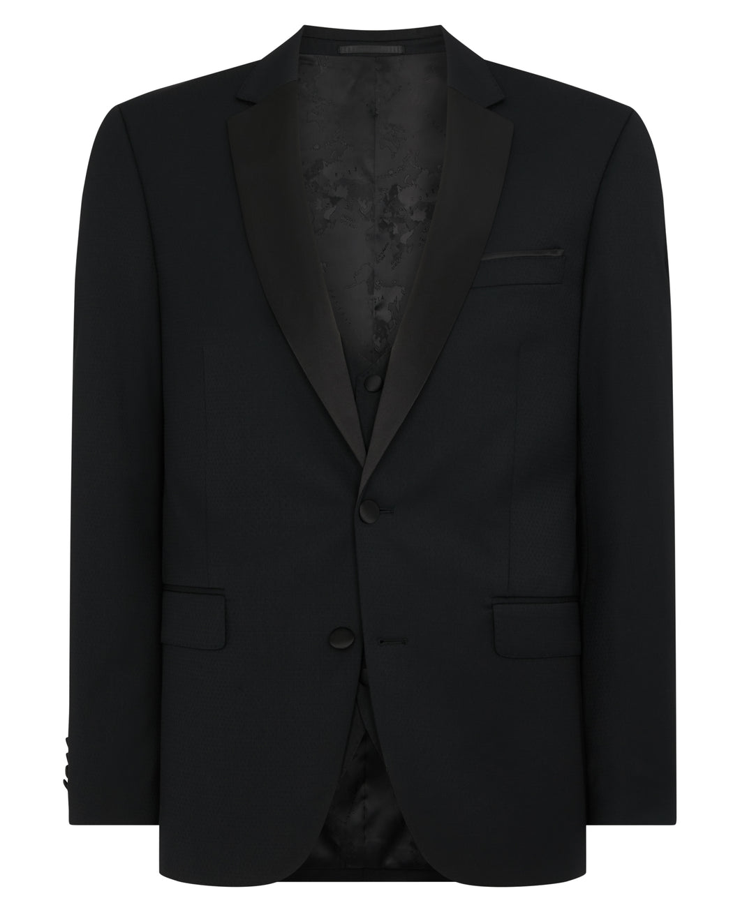 REMUS UOMO Black Dinner Suit Jacket 524 40754 Paco