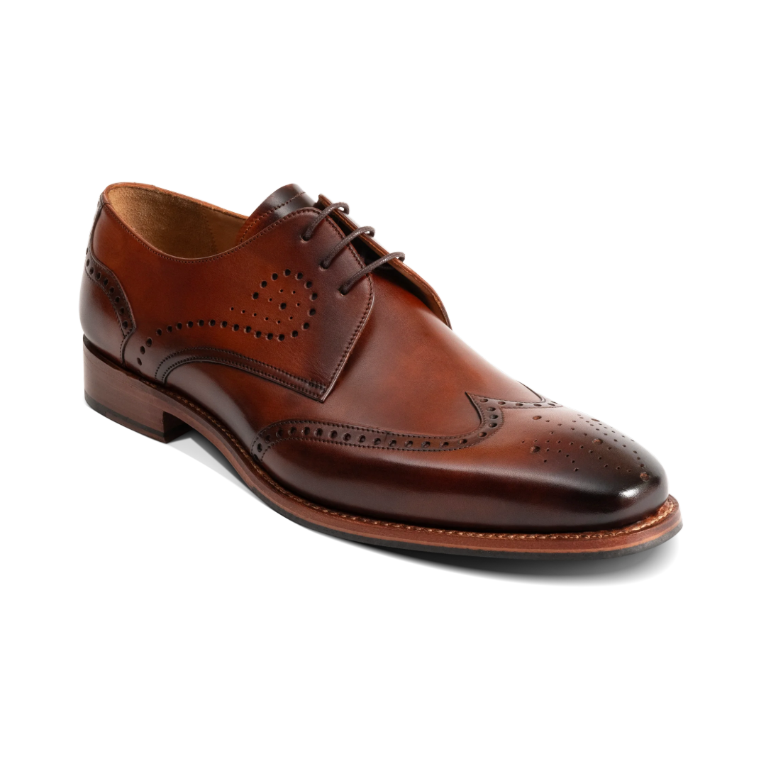 Barker George Shoes - Brown Hand Patina
