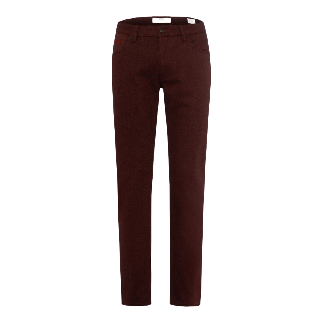 Brax Cadiz Woo-look Flex Jeans - Burned Red