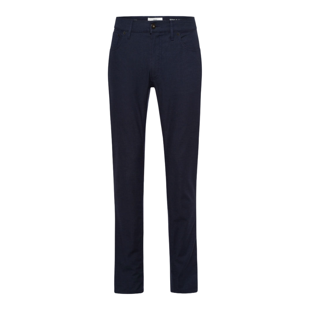 Brax Chuck Hi-Flex Two Tone Tech Jeans - Navy