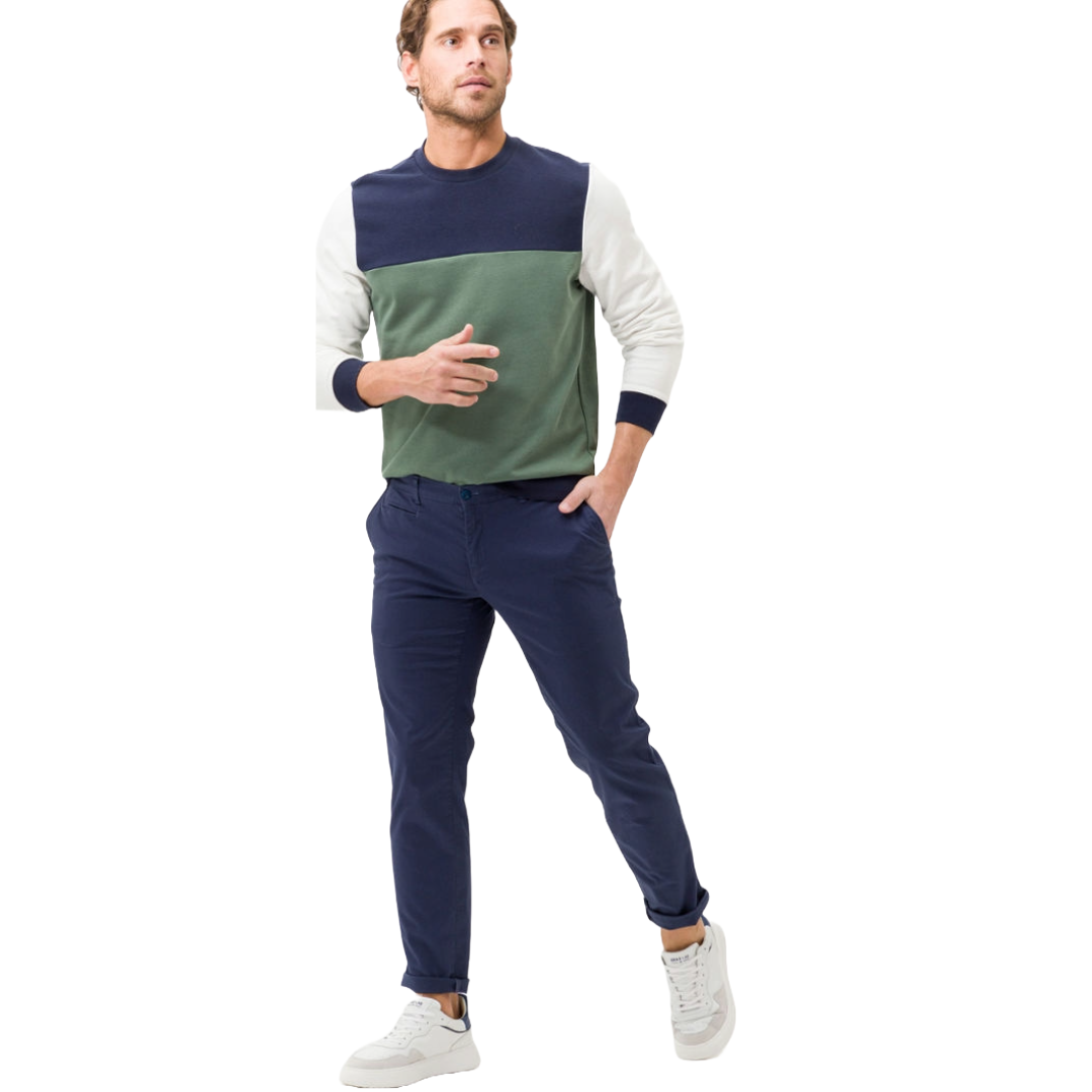 Brax Fabio Hi-Flex Chinos - Navy