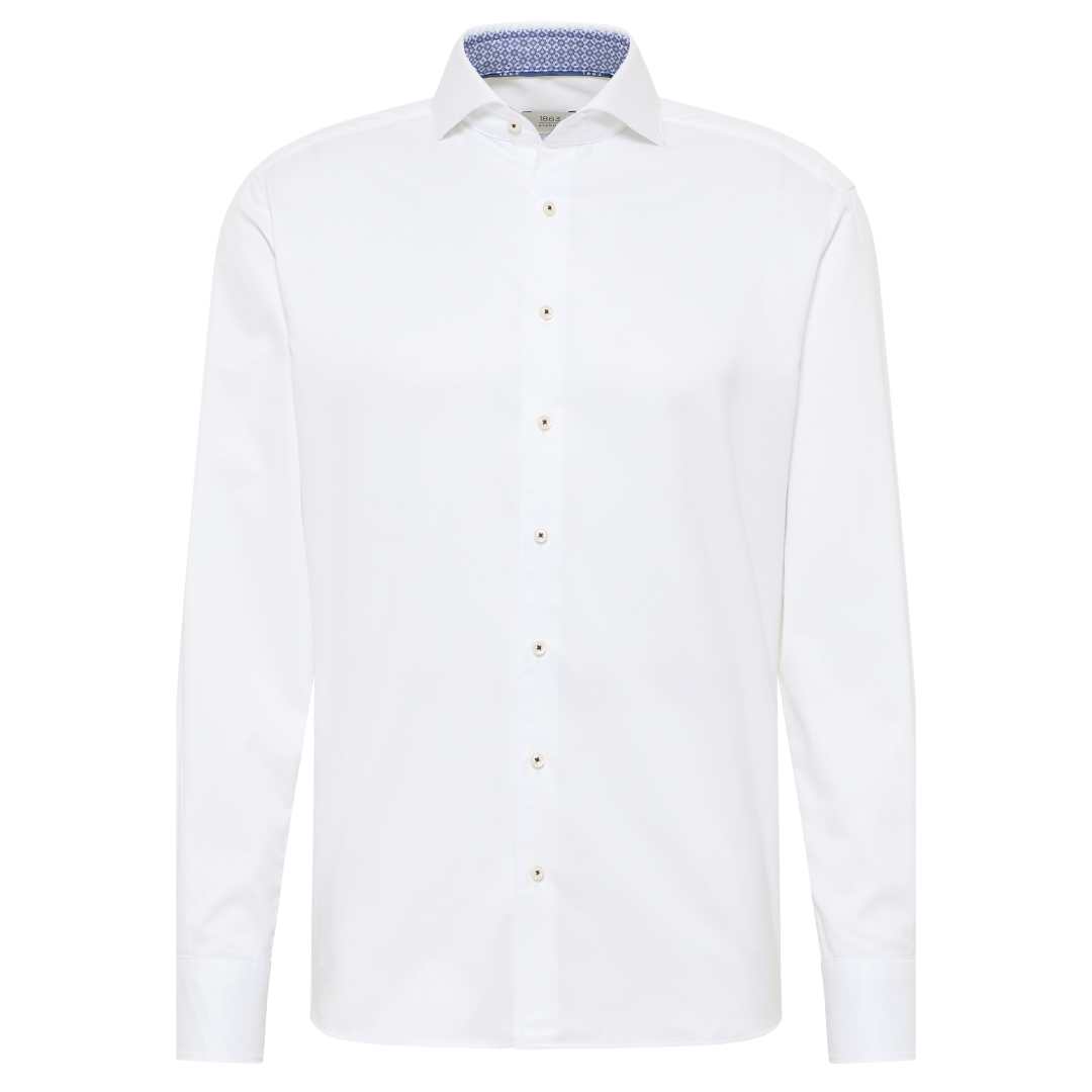 Eterna 1863 Soft Tailored Shirt - Off White