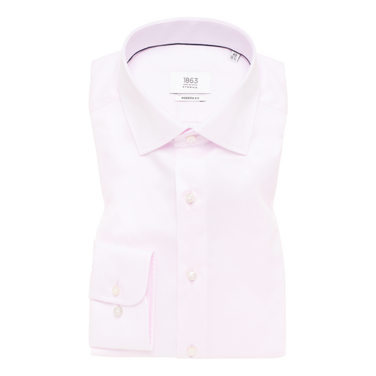 Eterna 1863 Pure Cotton Non-Iron Shirt - Pink