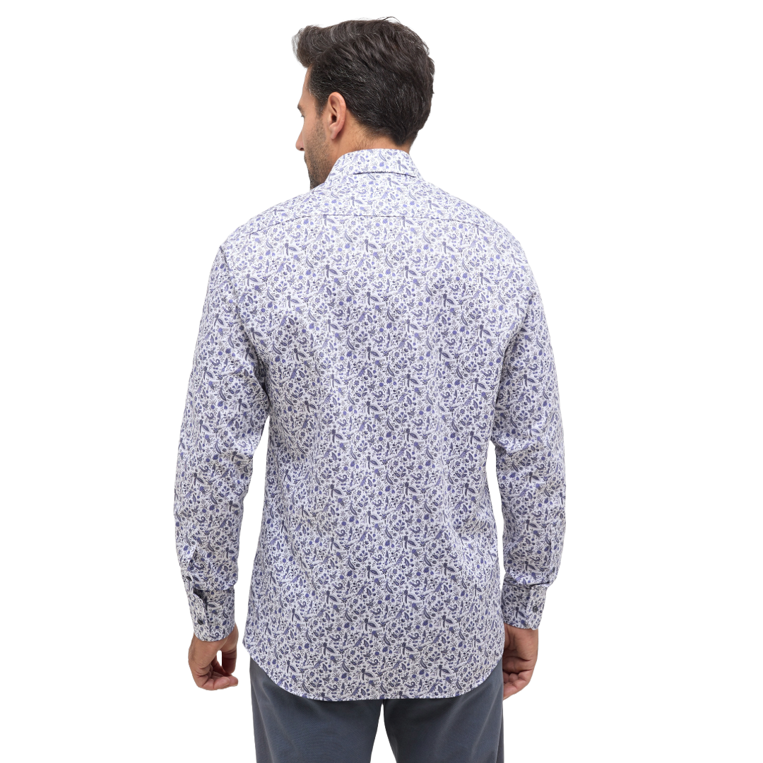 Eterna Print Shirt - Blue