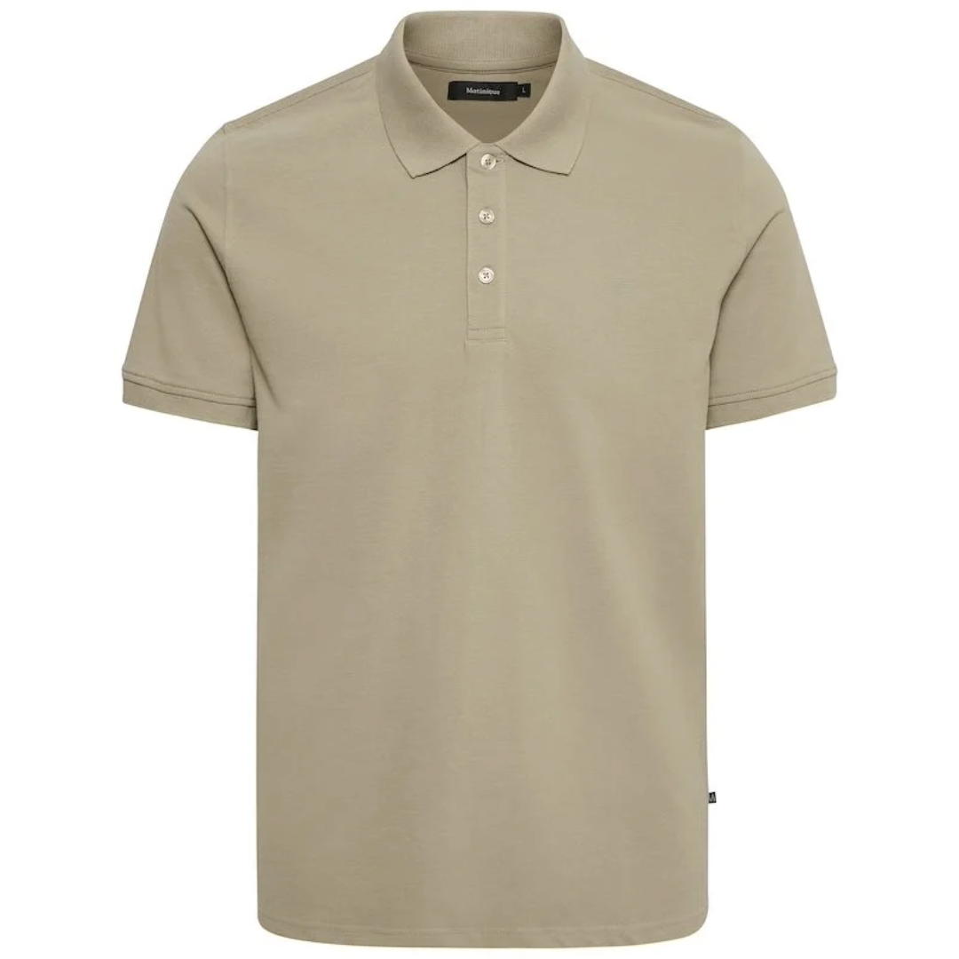 Matinique Mapoleo Melange Polo Shirt - Beige