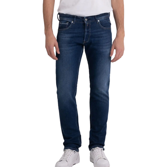 Replay Grover Regular Fit Jeans - Dark Blue