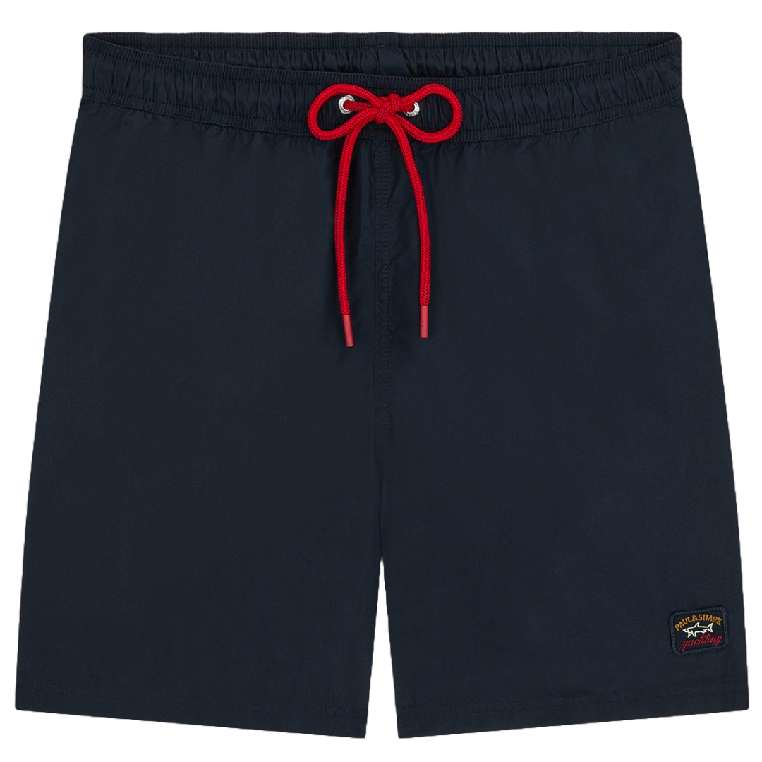 Paul & Shark Logo Swim Shorts - Navy