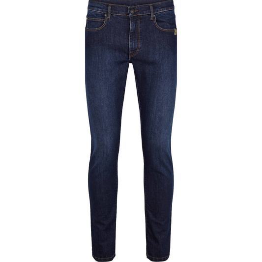 Sand Super Stretch Denim Jeans - Dark Blue